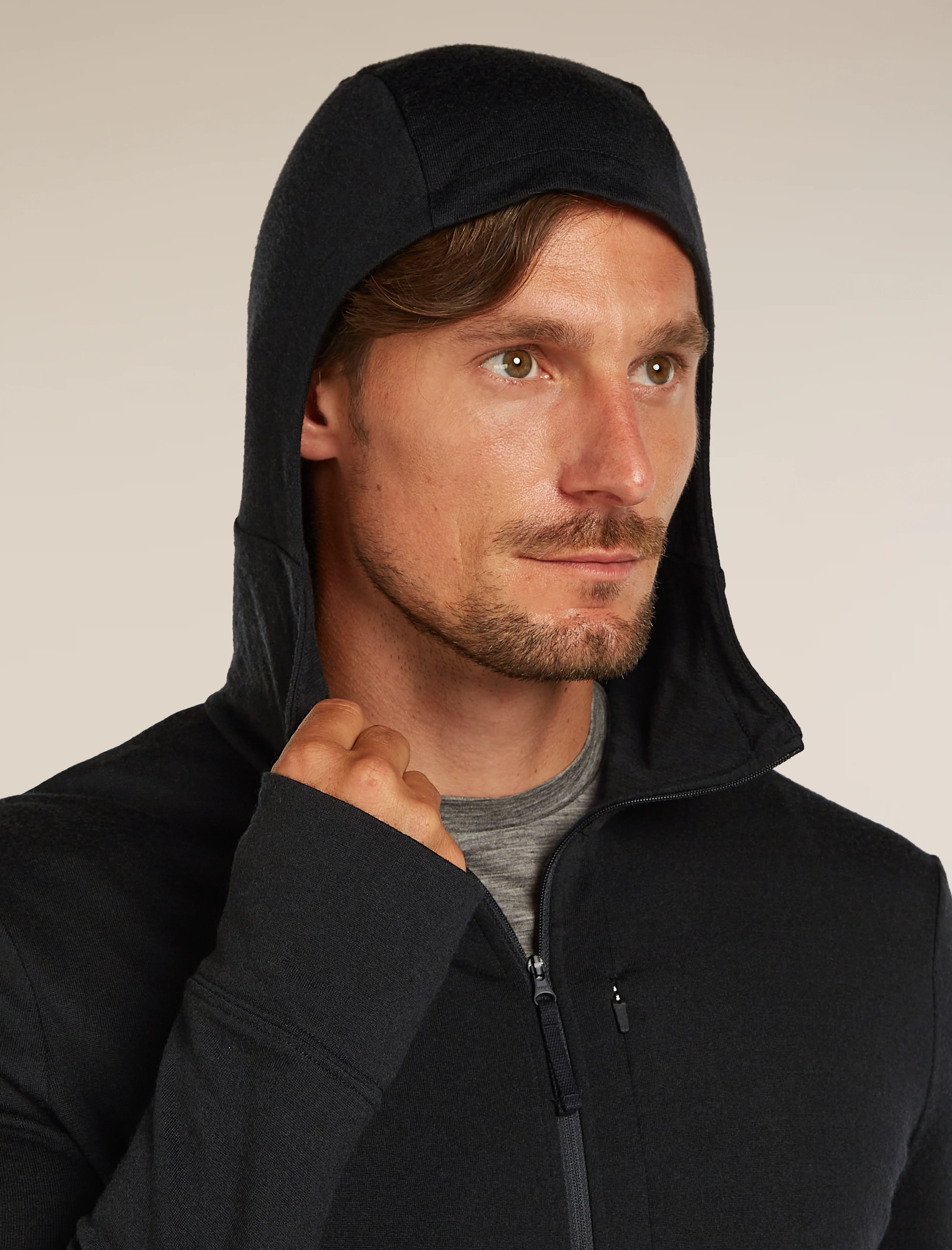 Men’s Merino 260 Quantum Long Sleeve Zip Hoodie - Image 6