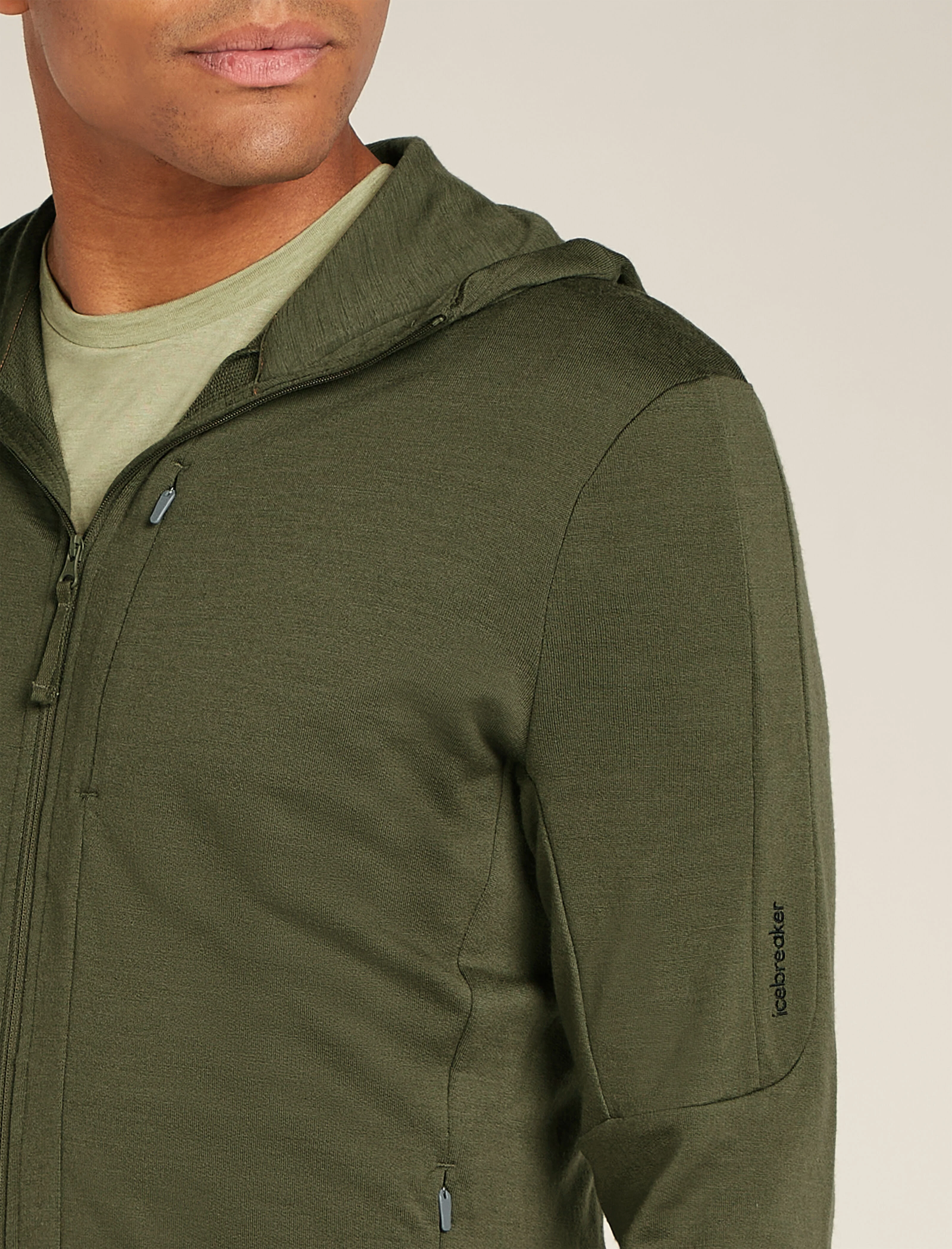 Men’s Merino 260 Quantum Long Sleeve Zip Hoodie - Image 4