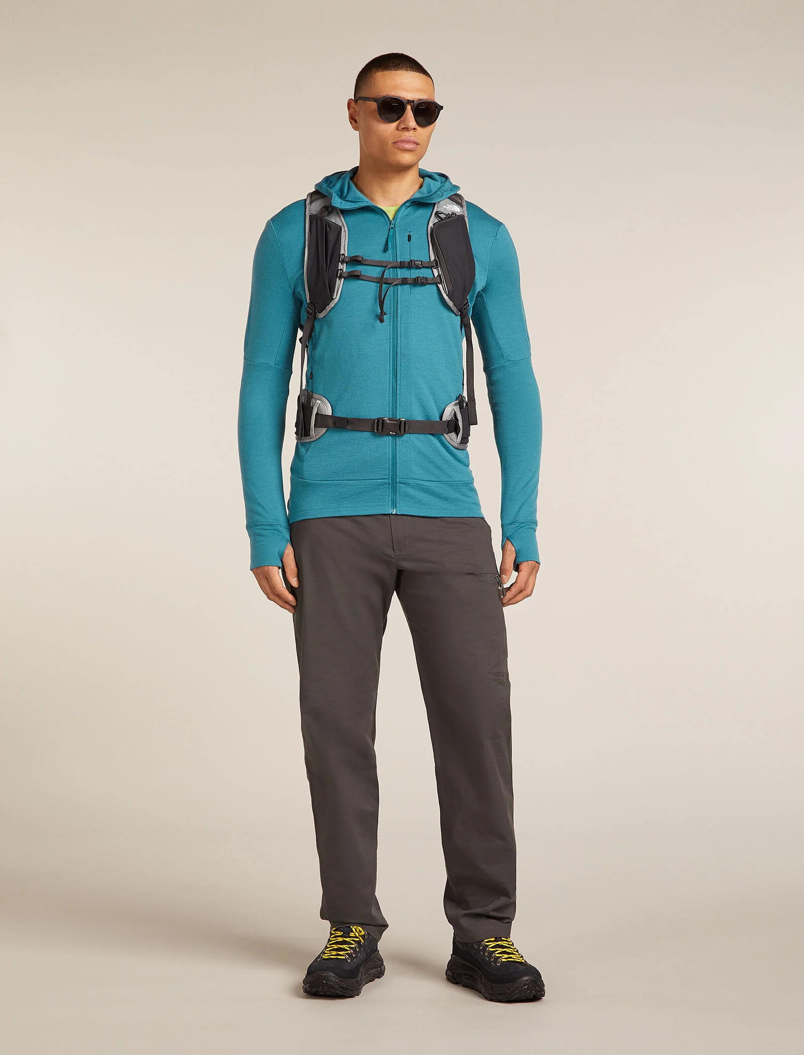 Men’s Merino 260 Quantum Long Sleeve Zip Hoodie - Image 4