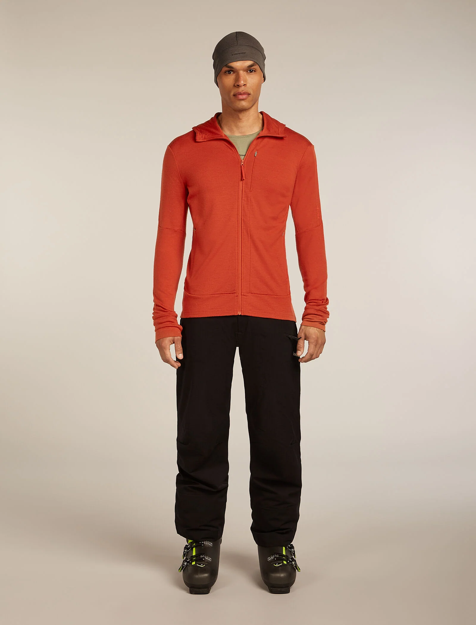 Men’s Merino 260 Quantum Long Sleeve Zip Hoodie - Image 3