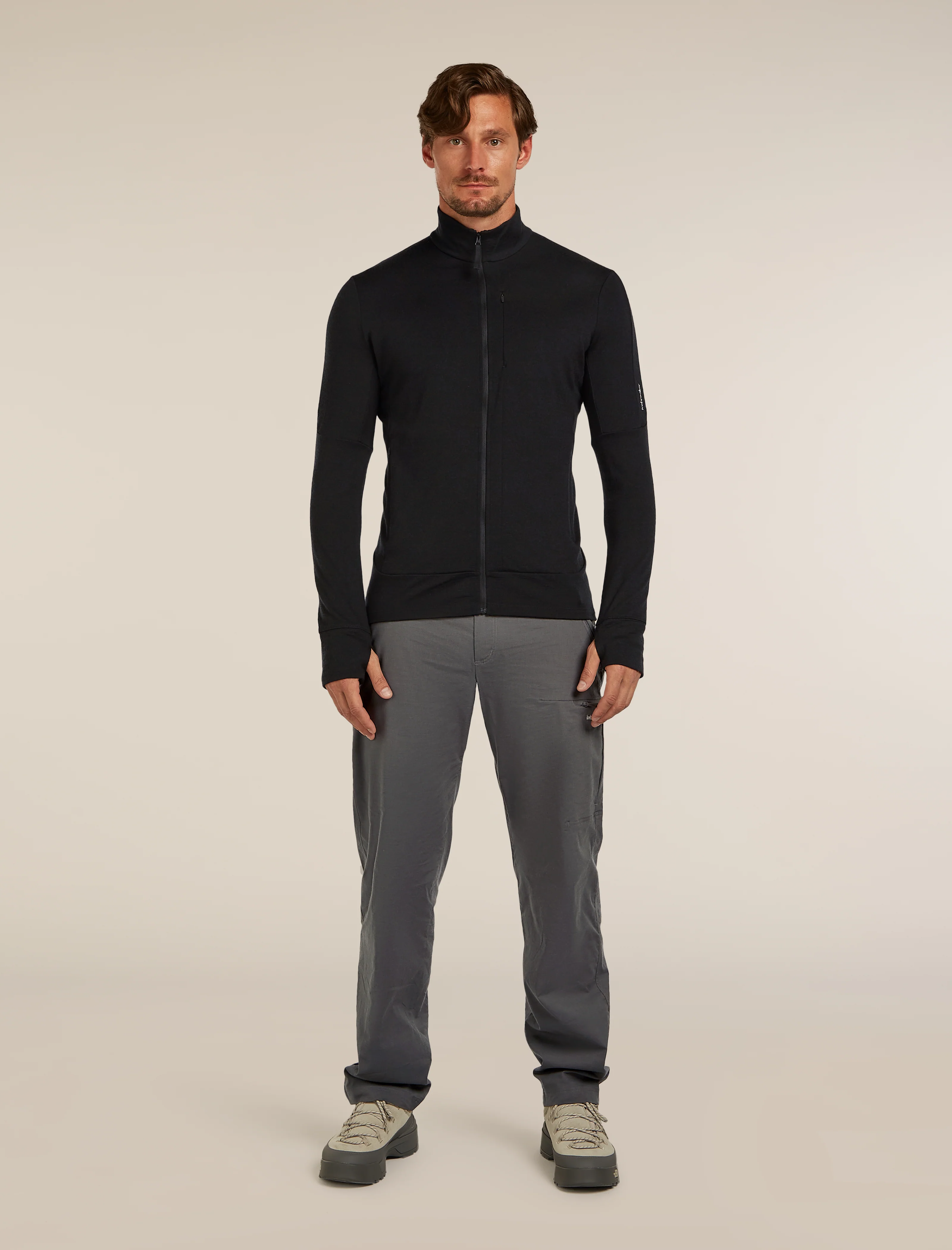 Men’s Merino 260 Quantum Long Sleeve Zip - Image 3