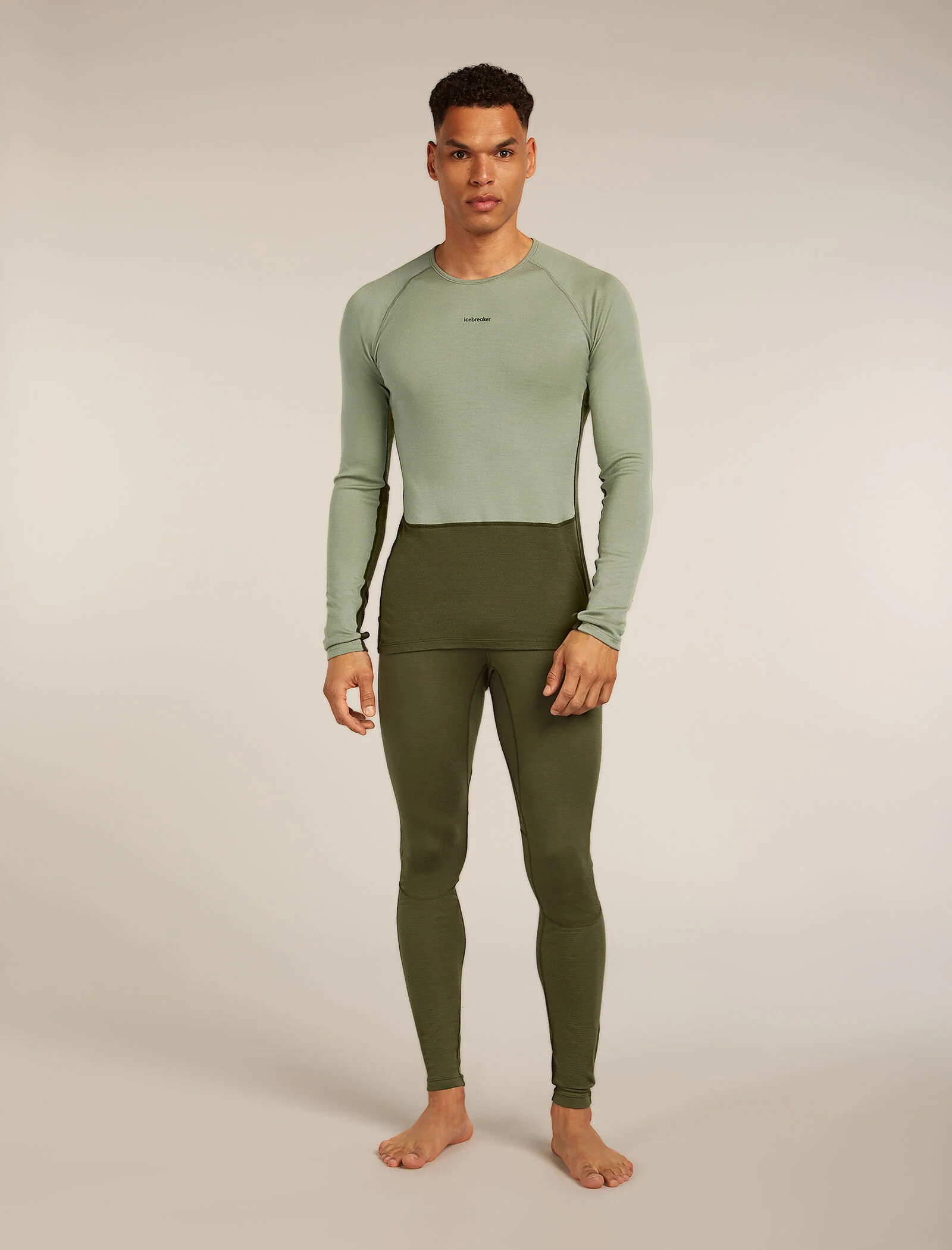 Men’s Merino 260 ZoneKnit™ long sleeve Crewe - Image 3
