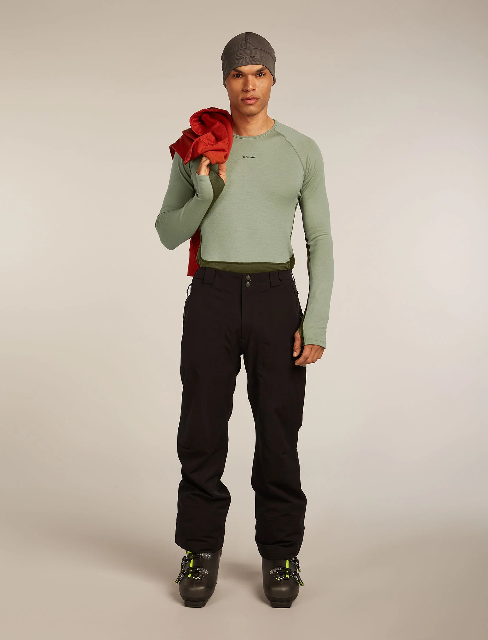 Men’s Merino 260 ZoneKnit™ long sleeve Crewe - Image 4