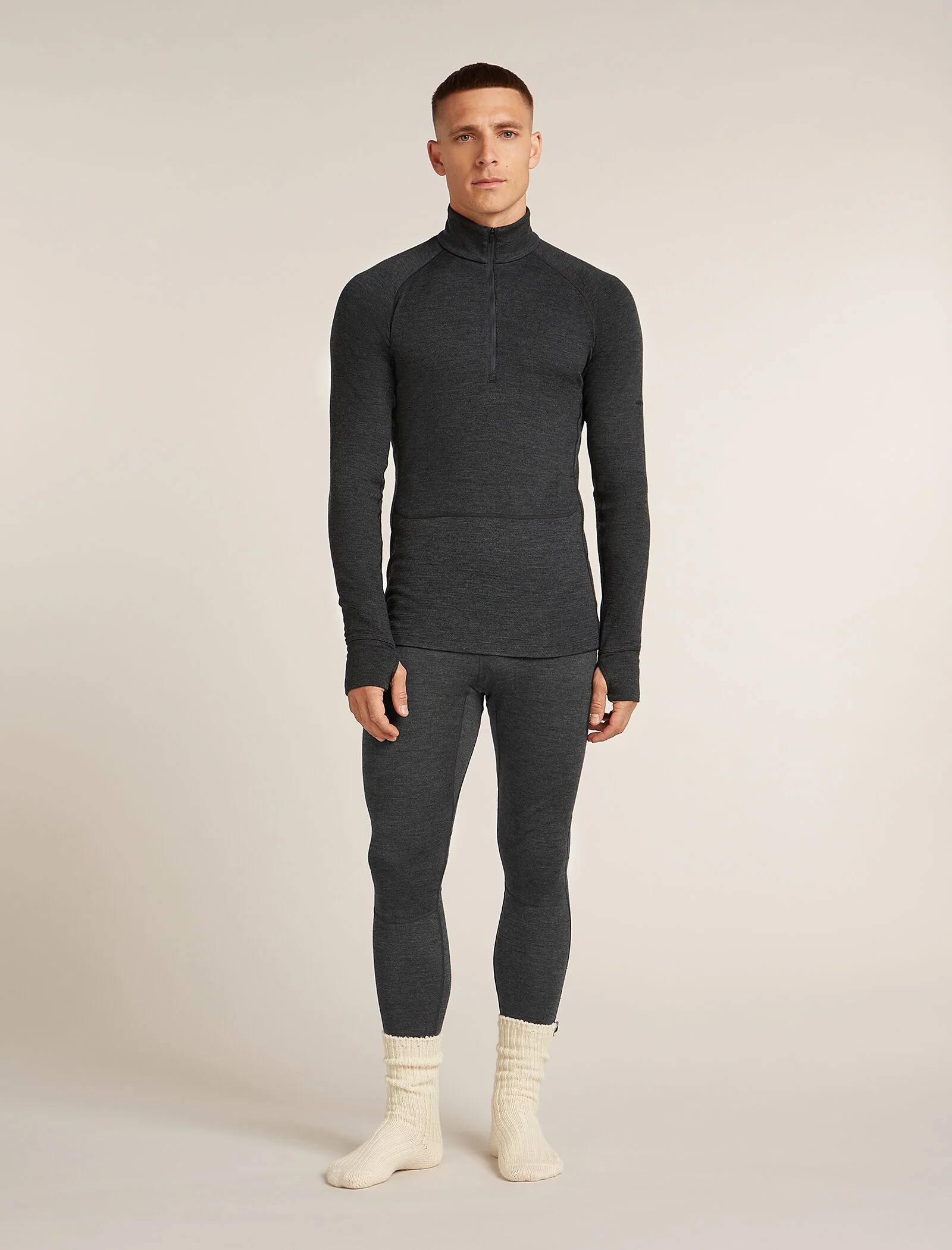 Men’s Merino 260 ZoneKnit™ long sleeve Half Zip - Image 10