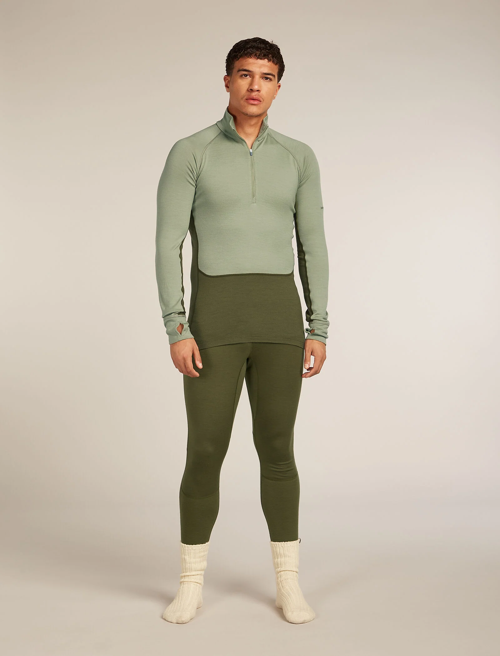 Men’s Merino 260 ZoneKnit™ long sleeve Half Zip - Image 10