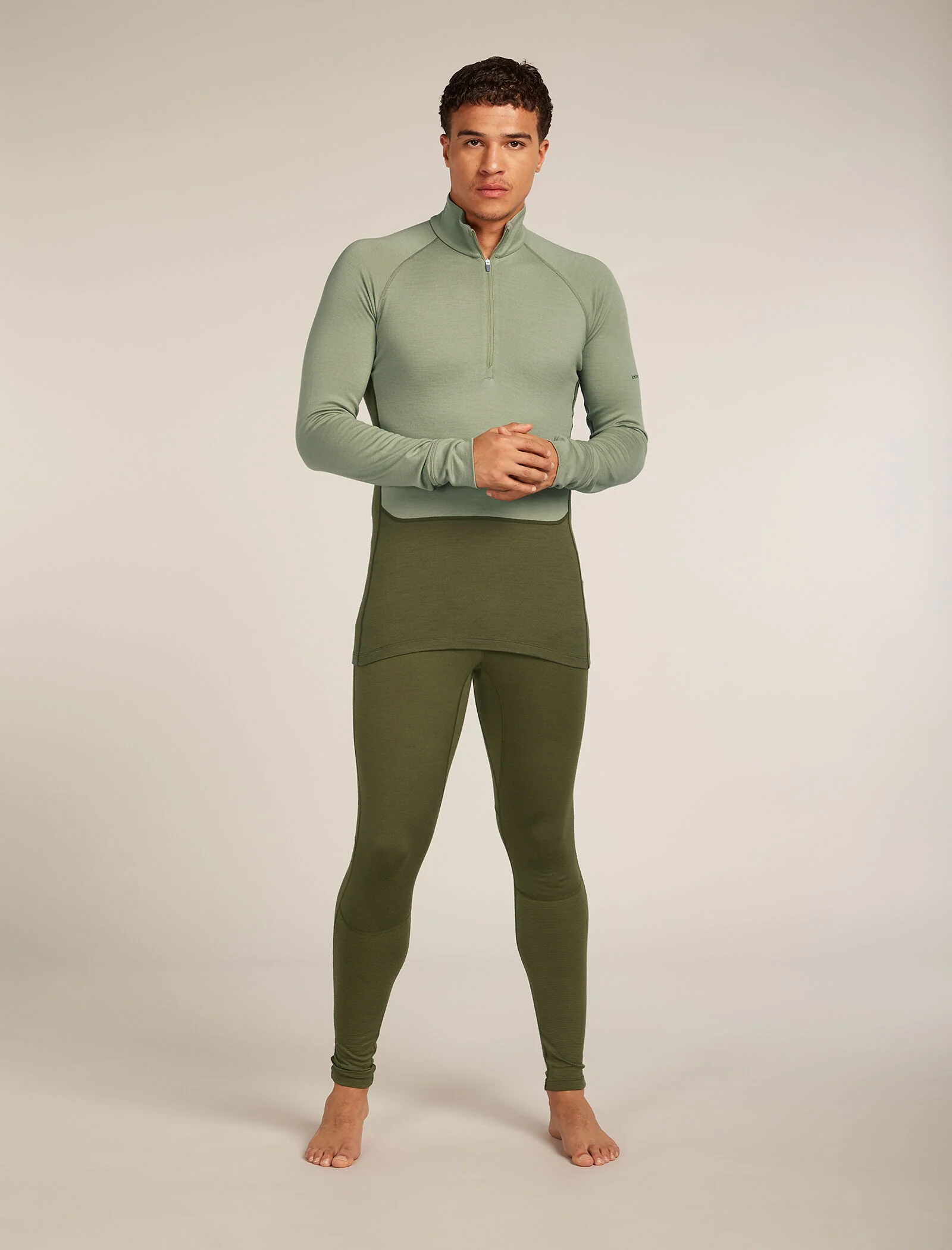 Men’s Merino 260 ZoneKnit™ long sleeve Half Zip - Image 3