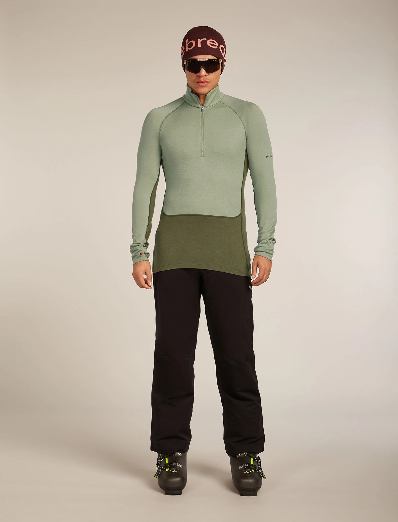 Men’s Merino 260 ZoneKnit™ long sleeve Half Zip - Image 4