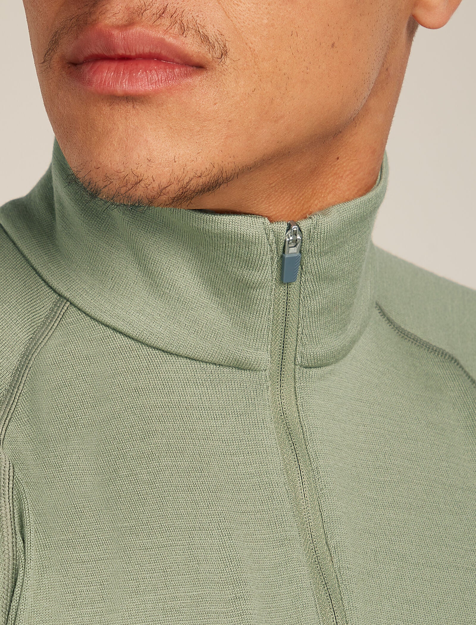 Men’s Merino 260 ZoneKnit™ long sleeve Half Zip - Image 6