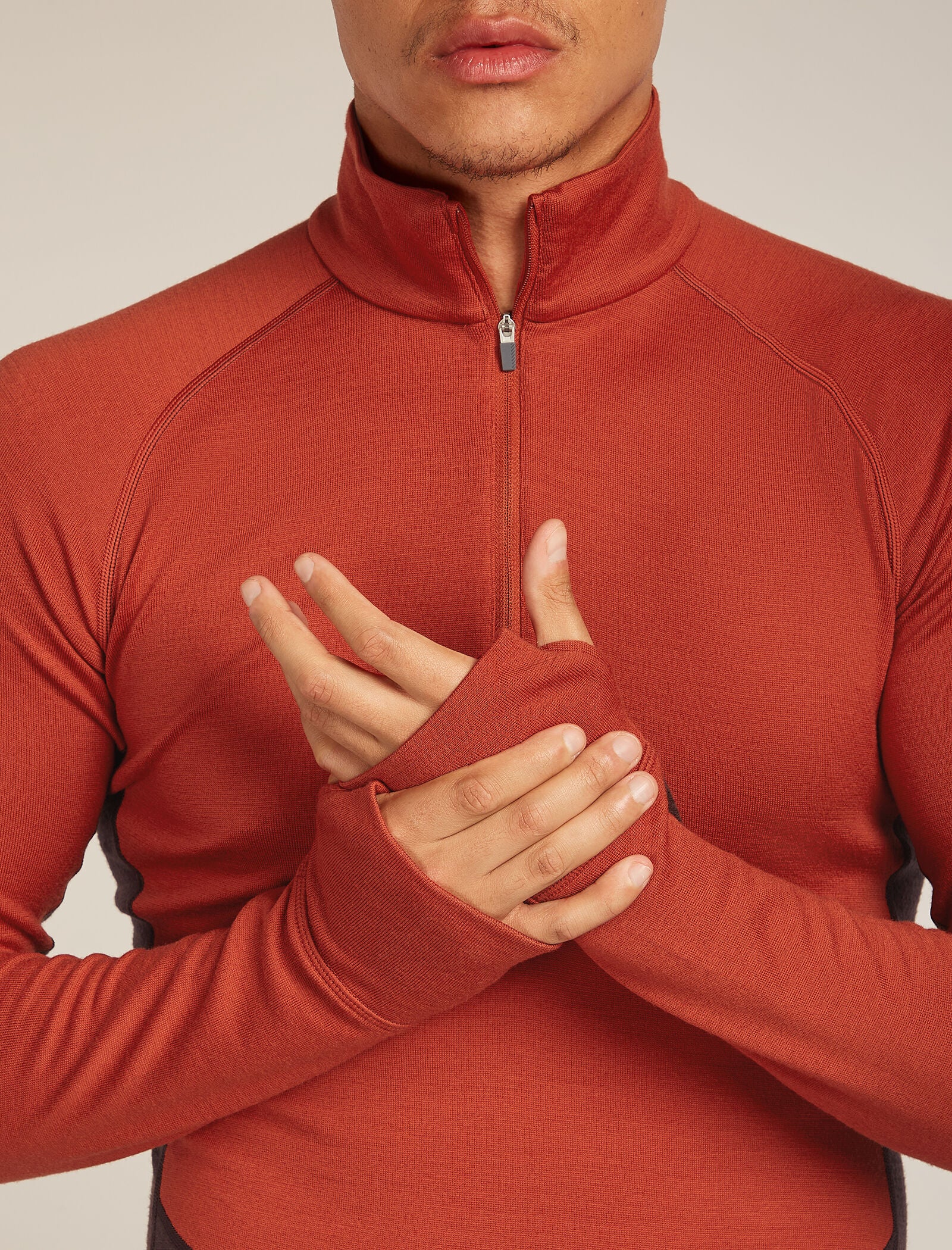 Men’s Merino 260 ZoneKnit™ long sleeve Half Zip - Image 5