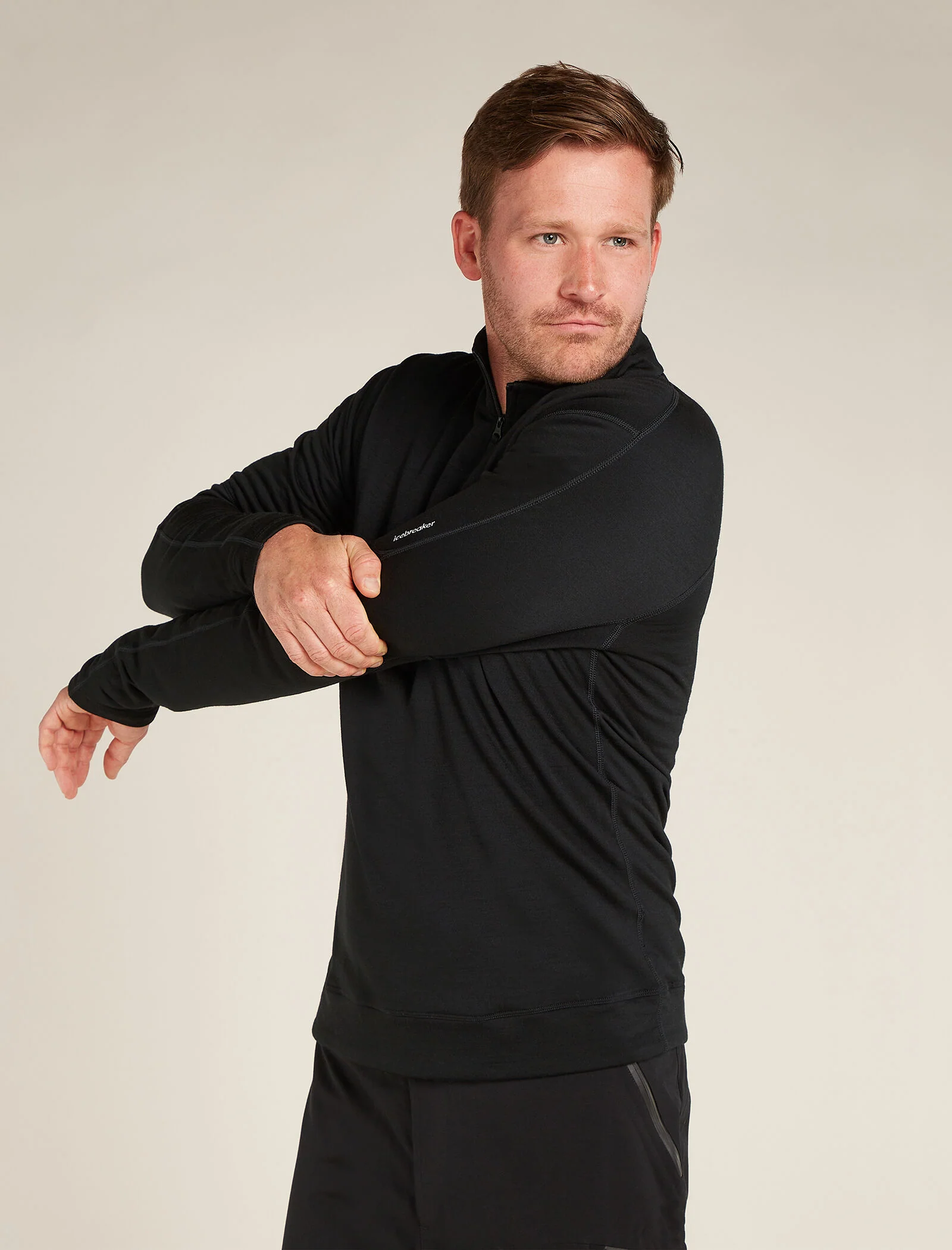 Men’s Merino 360 Realfleece™ Elemental Long Sleeve Half Zip Top - Image 6