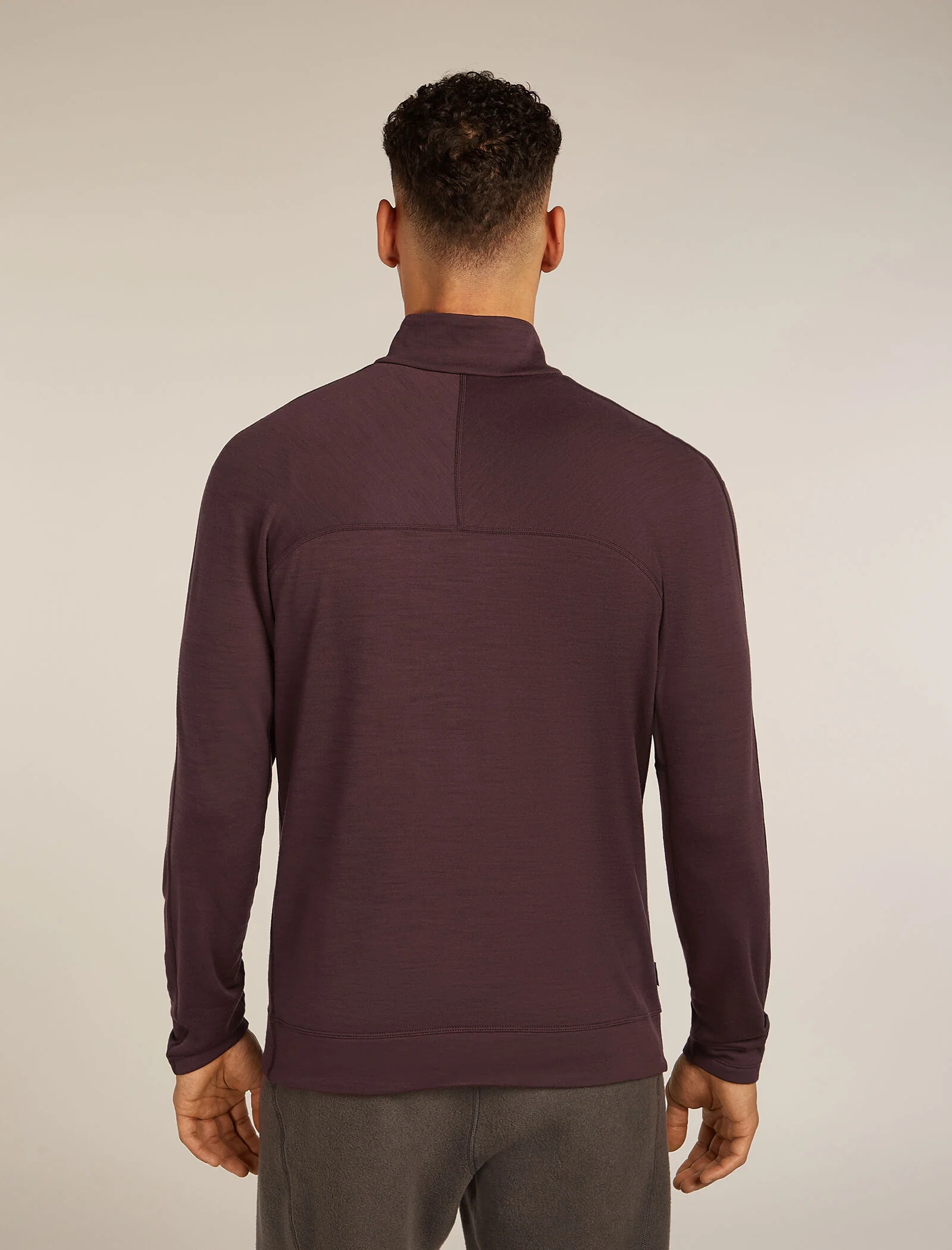 Men’s Merino 360 Realfleece™ Elemental Long Sleeve Half Zip Top - Image 2