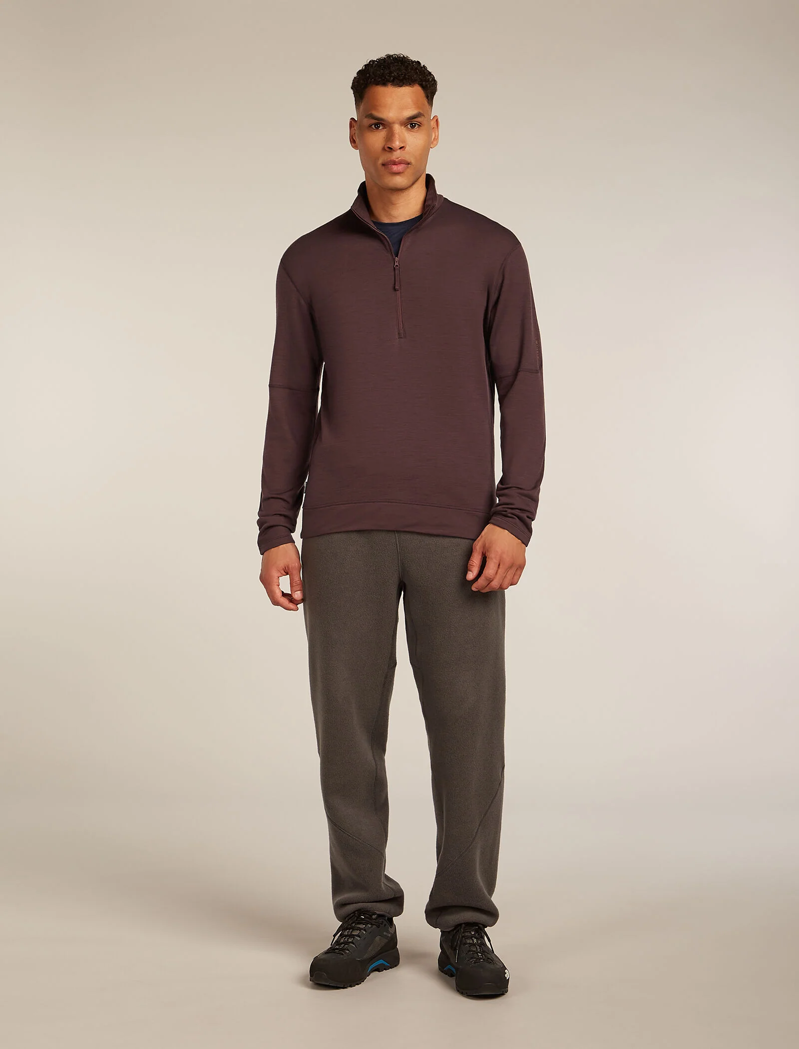 Men’s Merino 360 Realfleece™ Elemental Long Sleeve Half Zip Top - Image 3