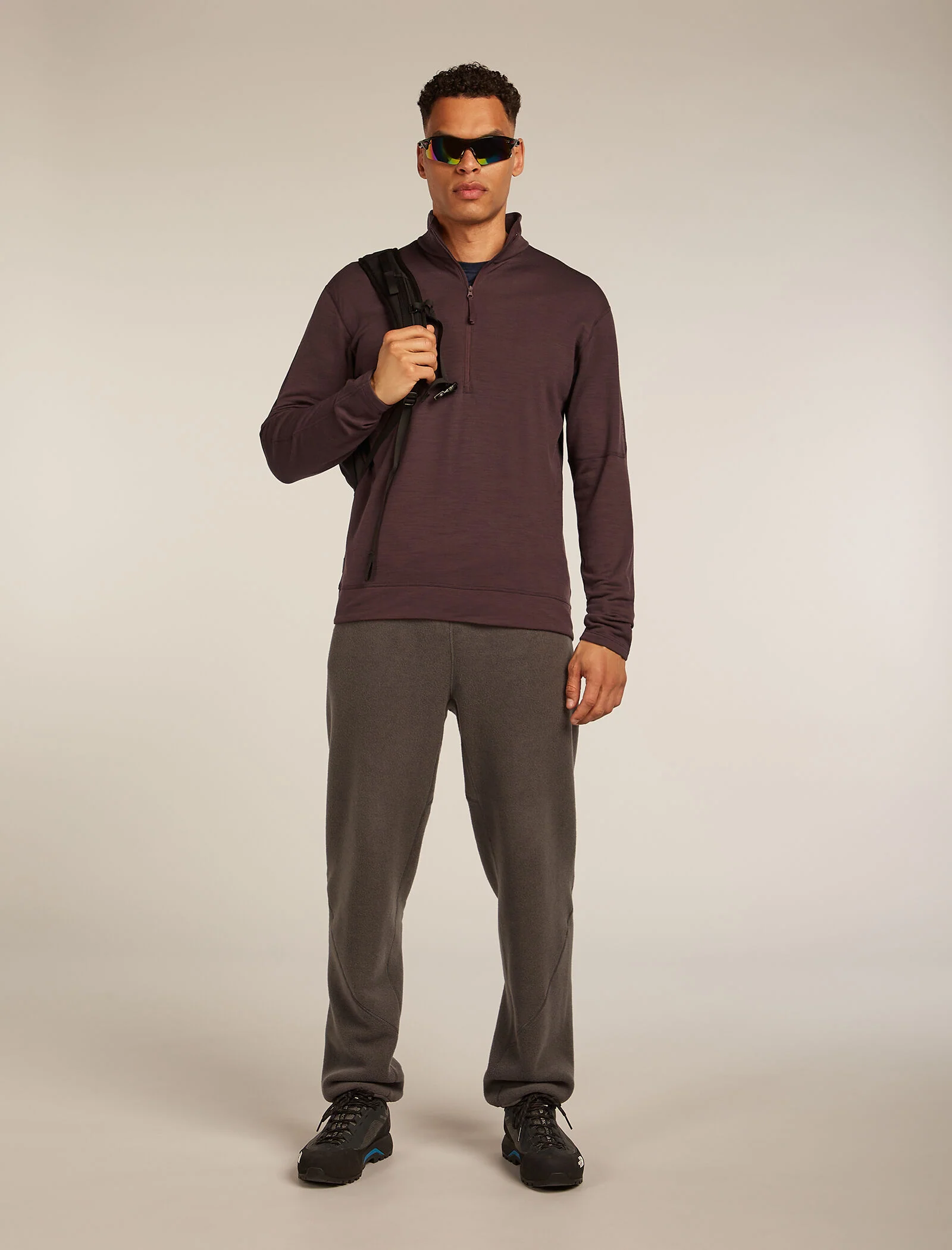 Men’s Merino 360 Realfleece™ Elemental Long Sleeve Half Zip Top - Image 4