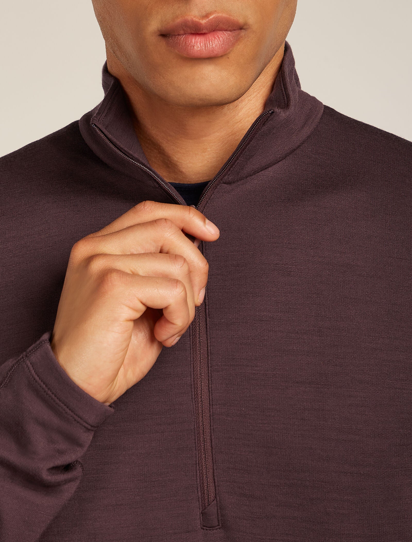 Men’s Merino 360 Realfleece™ Elemental Long Sleeve Half Zip Top - Image 6