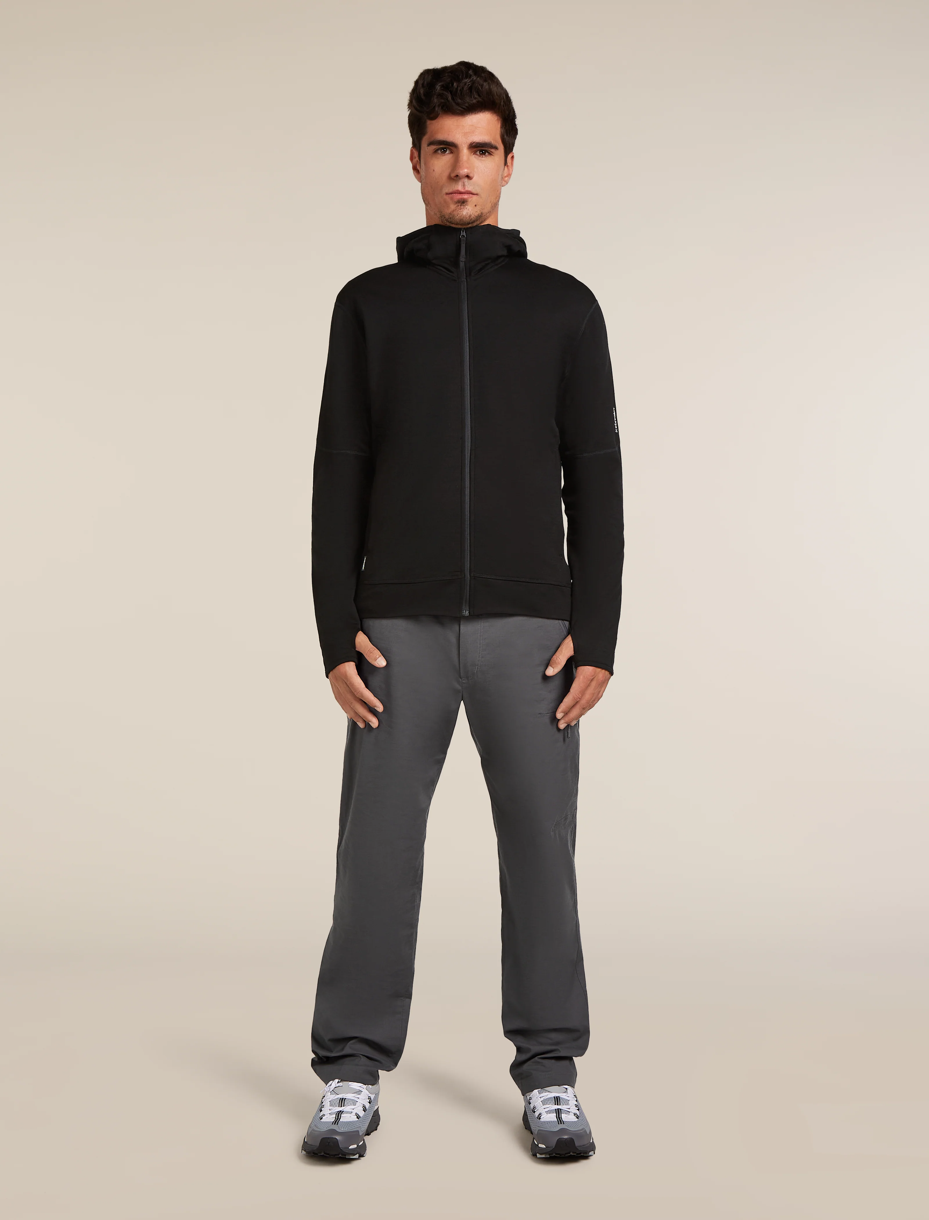 Men’s Merino 360 Realfleece™ Elemental Long Sleeve Zip Hoodie - Image 3