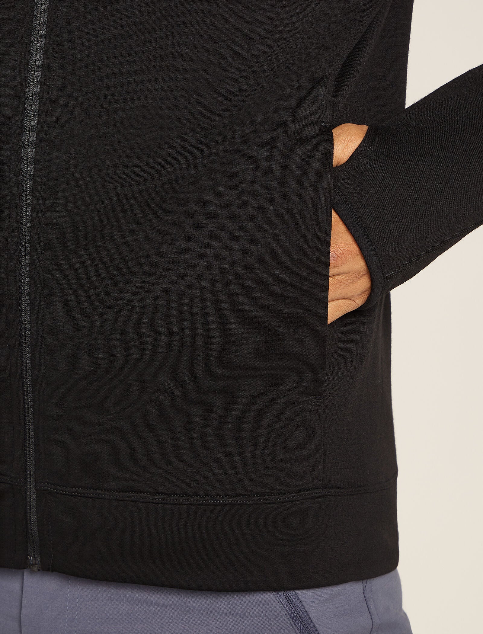 Men’s Merino 360 Realfleece™ Elemental Long Sleeve Zip Hoodie - Image 9