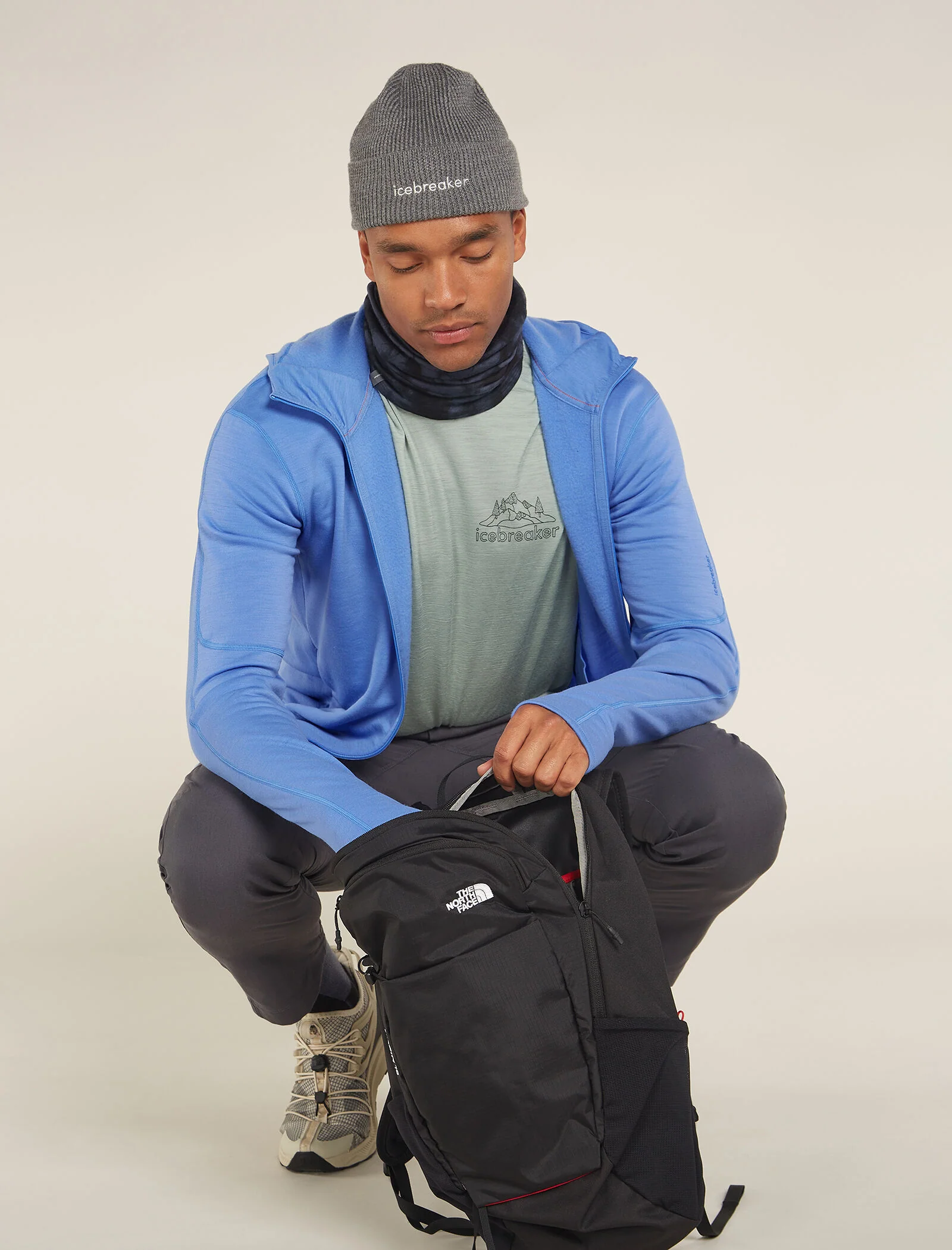 Men’s Merino 360 Realfleece™ Elemental Long Sleeve Zip Hoodie - Image 4