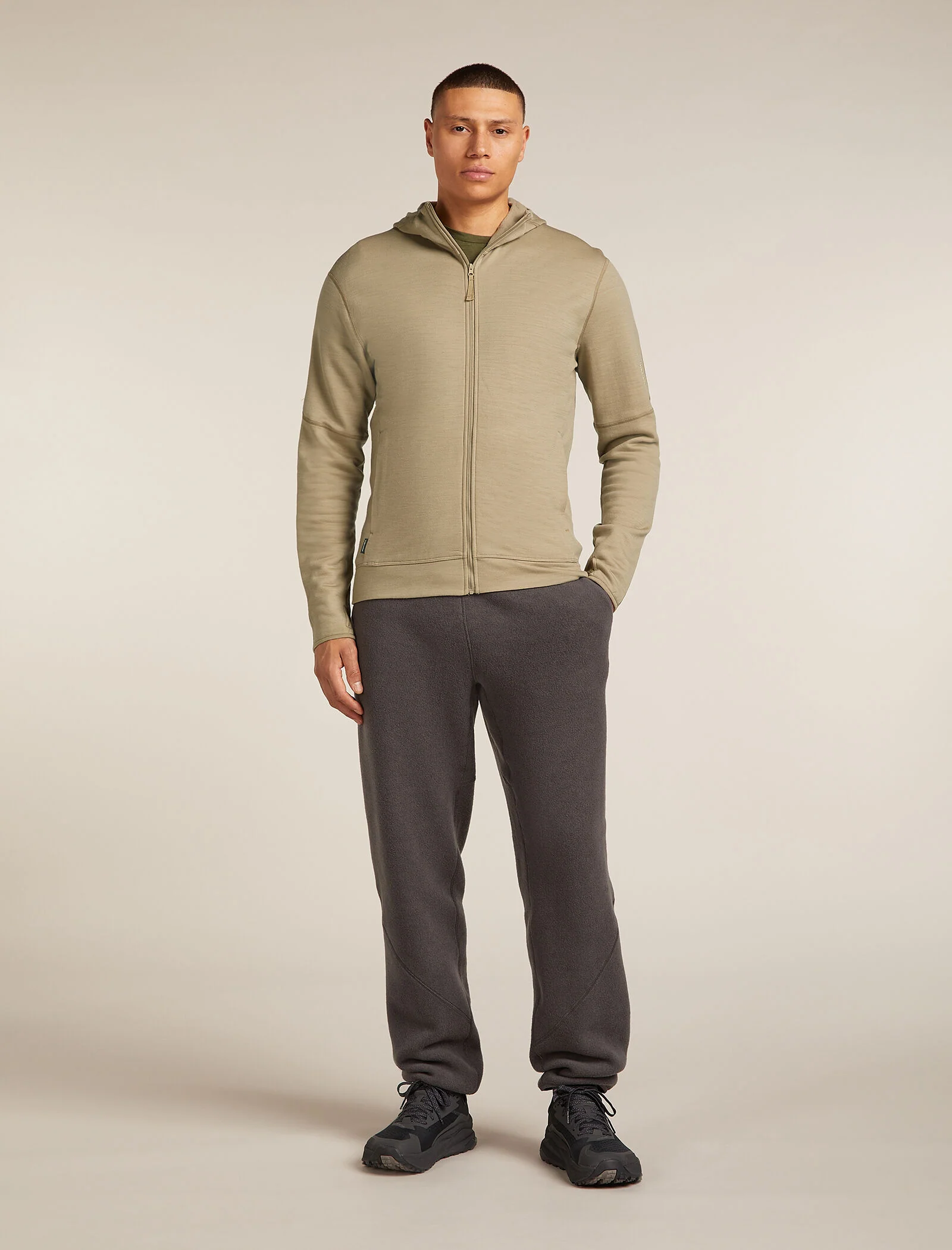 Men’s Merino 360 Realfleece™ Elemental Long Sleeve Zip Hoodie - Image 3