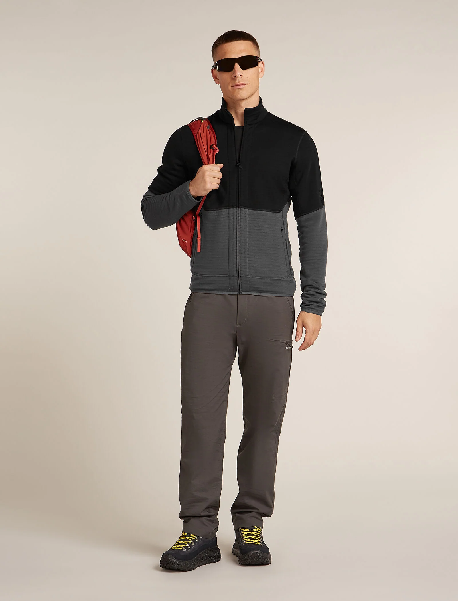 Men’s Merino 400 RealFleece™ Descender Long Sleeve Zip Jacket - Image 4