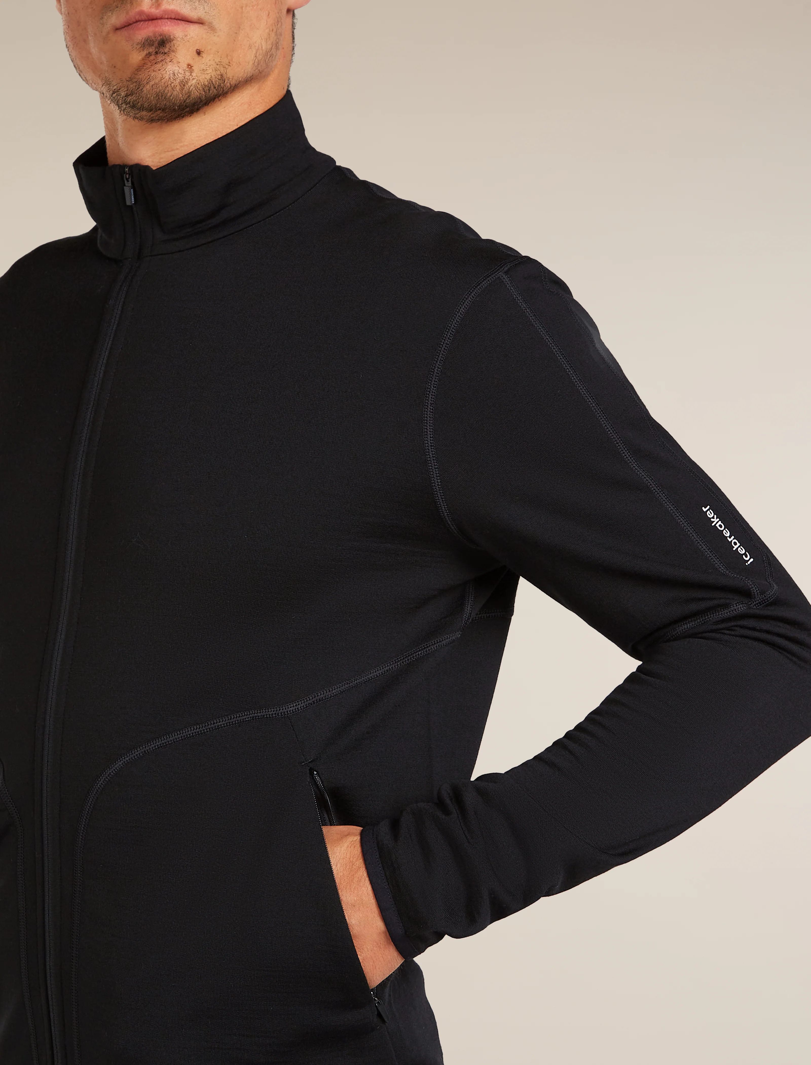 Men’s Merino 560 Realfleece™ Elemental Long Sleeve Zip Jacket - Image 6