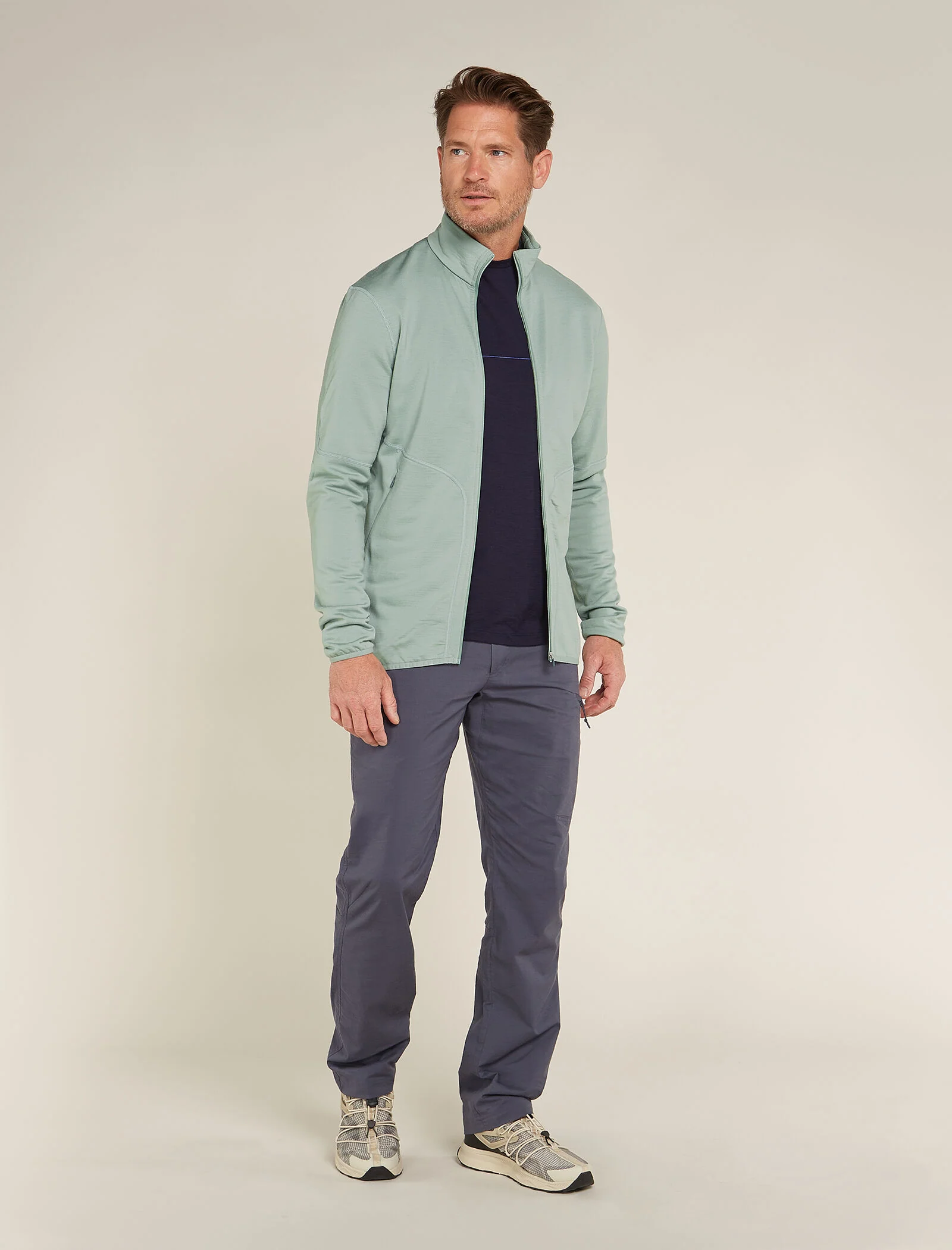 Men’s Merino 560 Realfleece™ Elemental Long Sleeve Zip Jacket - Image 3