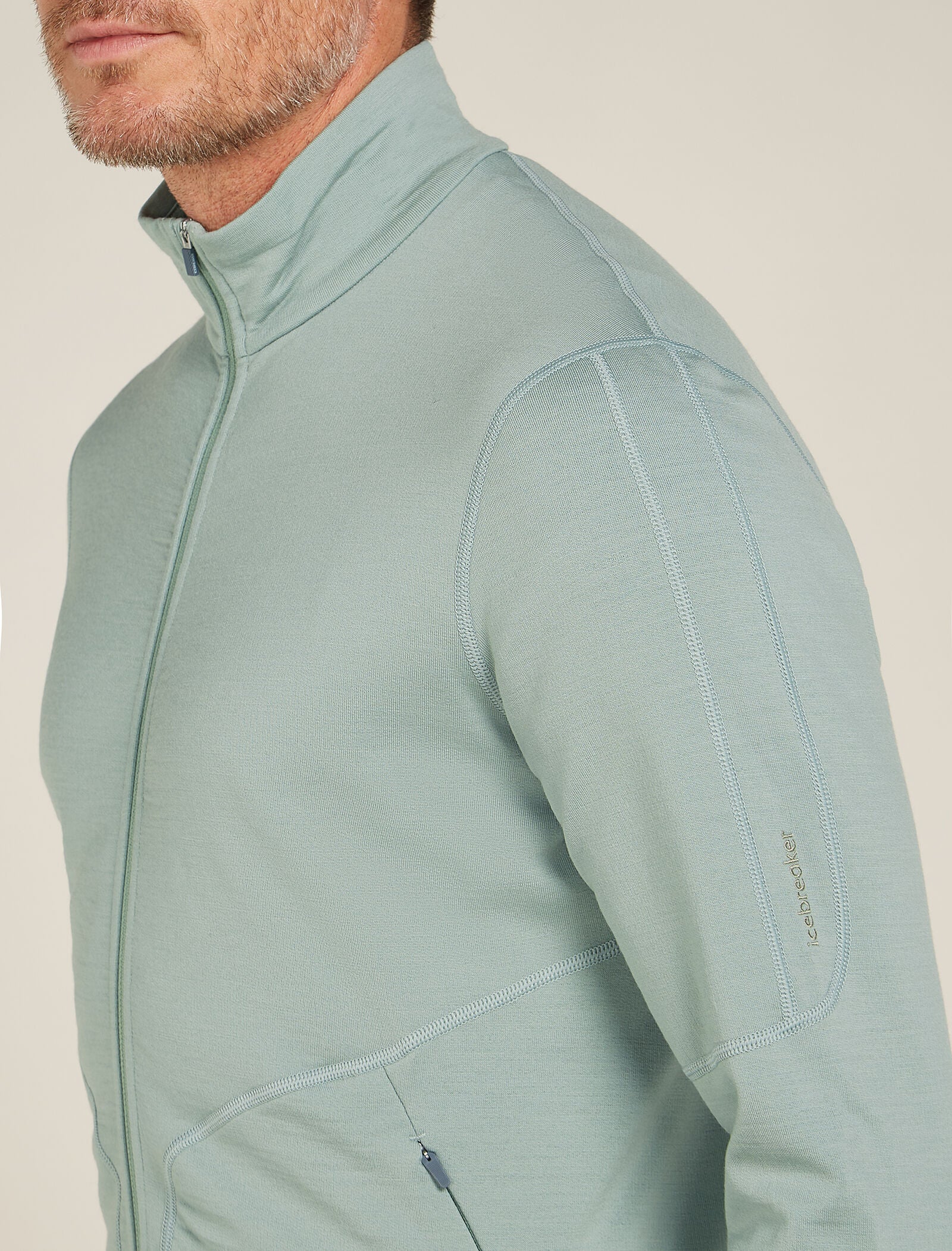 Men’s Merino 560 Realfleece™ Elemental Long Sleeve Zip Jacket - Image 5
