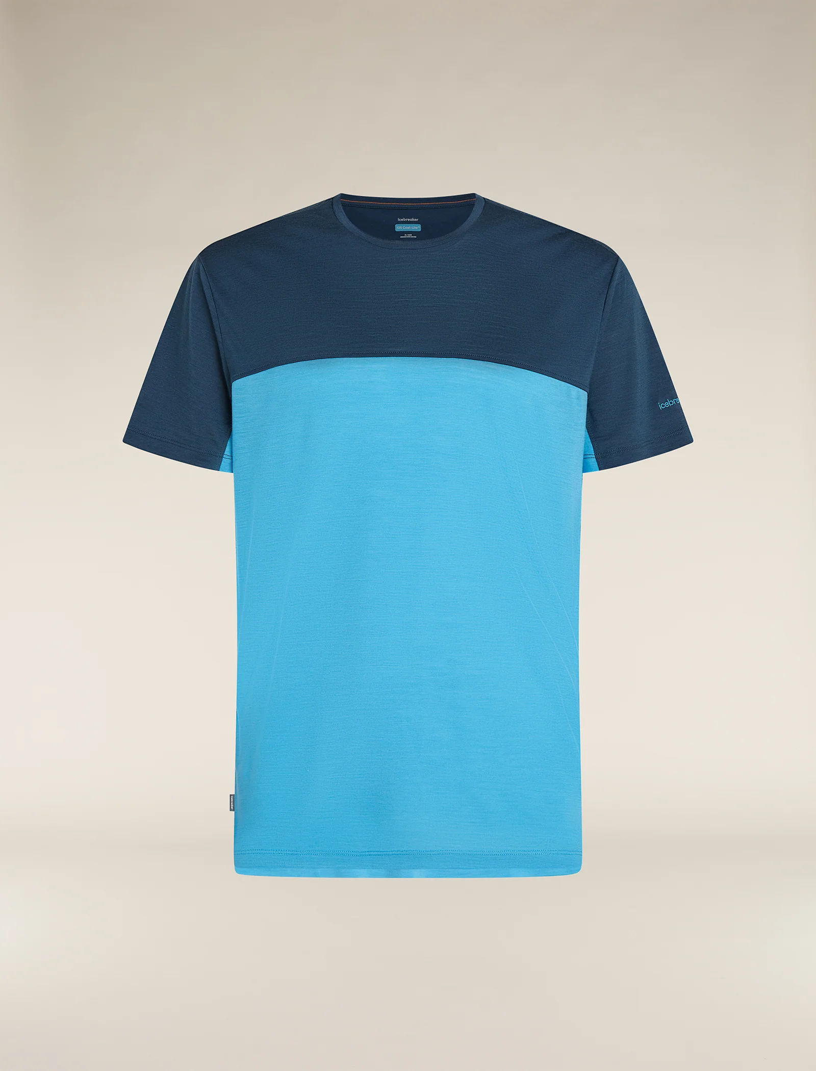 Men’s Merino Blend 125 Cool-Lite™ Sphere Short Sleeve T-Shirt Colour Block - Image 6