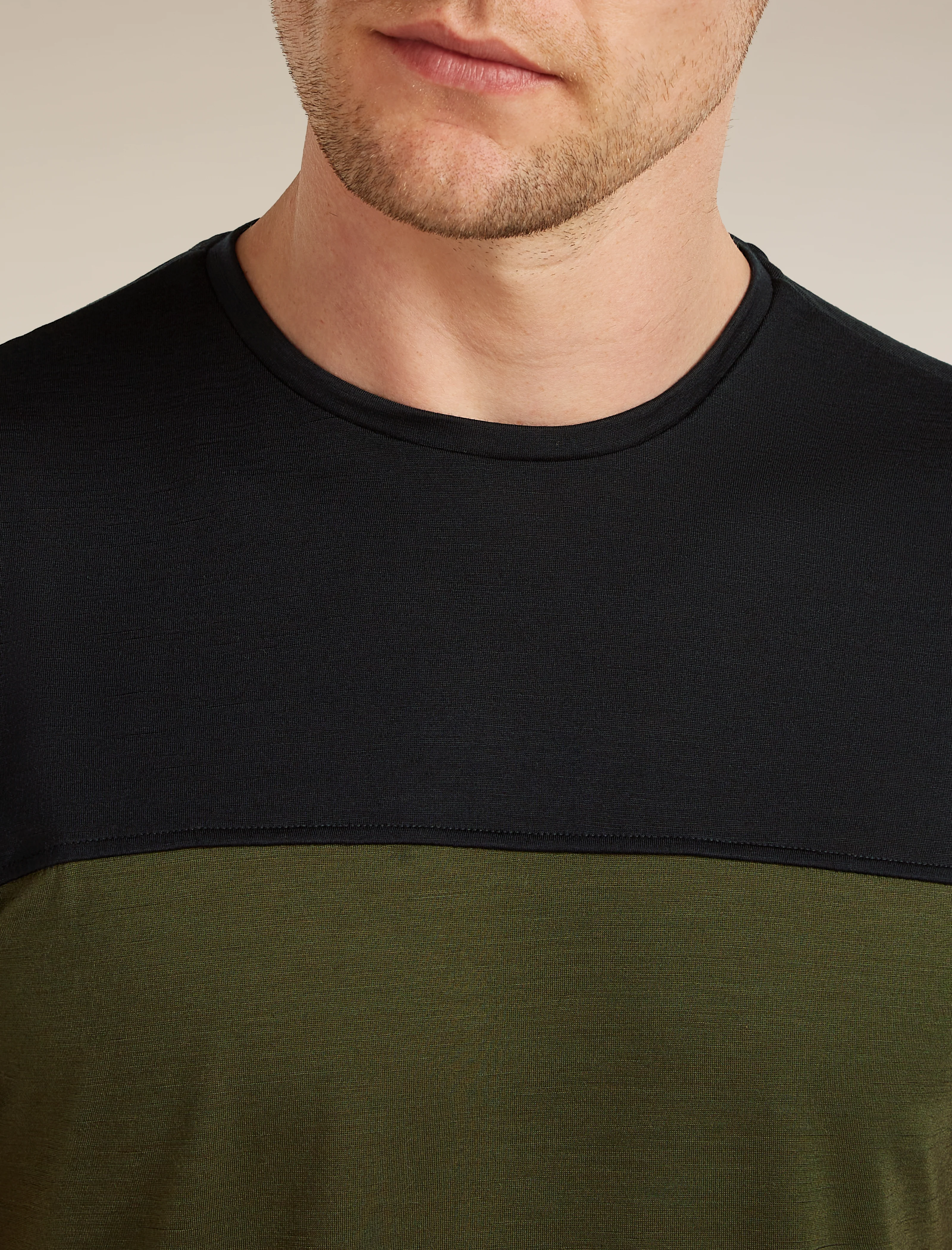 Men’s Merino Blend 125 Cool-Lite™ Sphere Short Sleeve T-Shirt Colour Block - Image 6