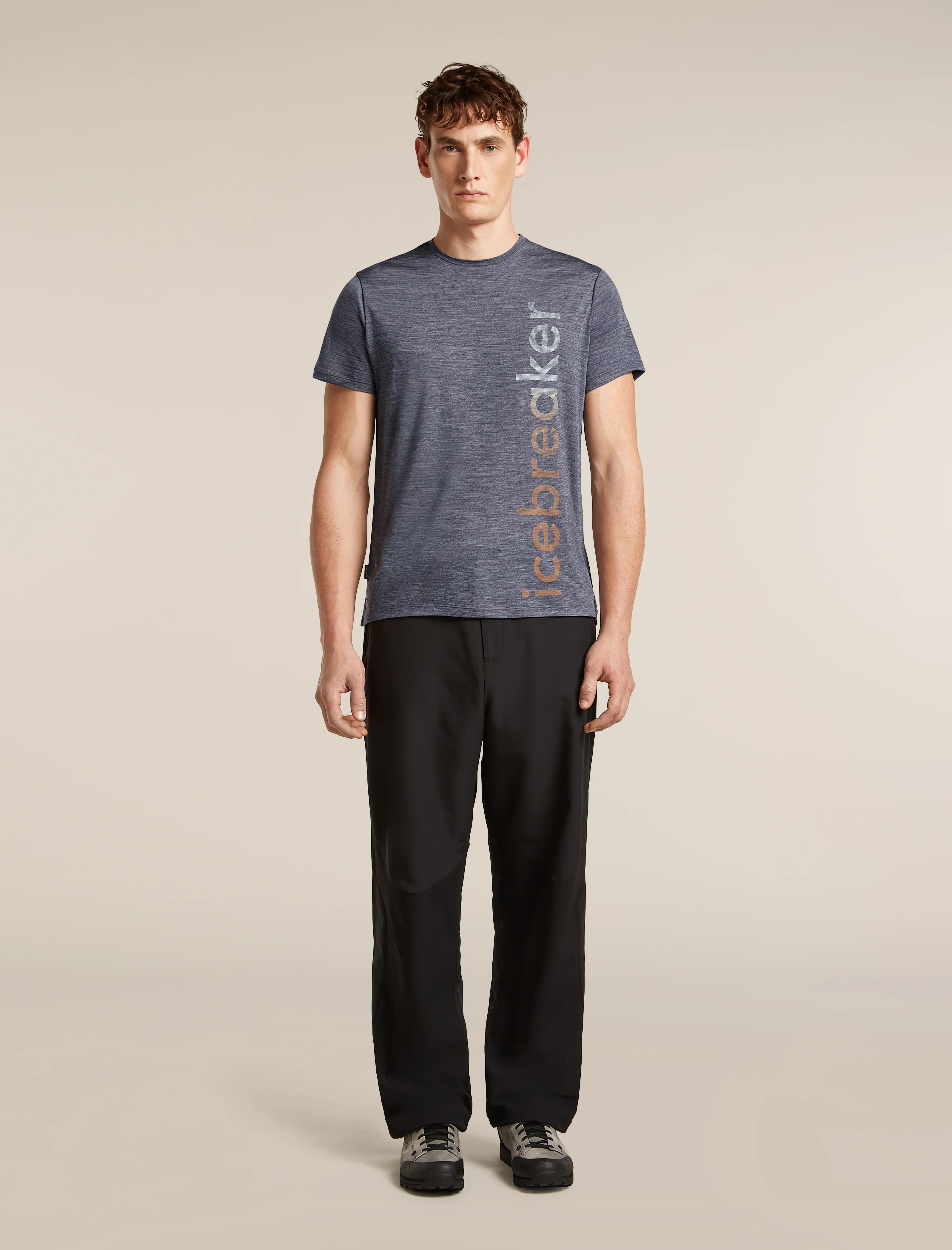 Men’s Merino Blend 125 Cool-Lite™ Sphere Short Sleeve T-Shirt IB Vertical - Image 3