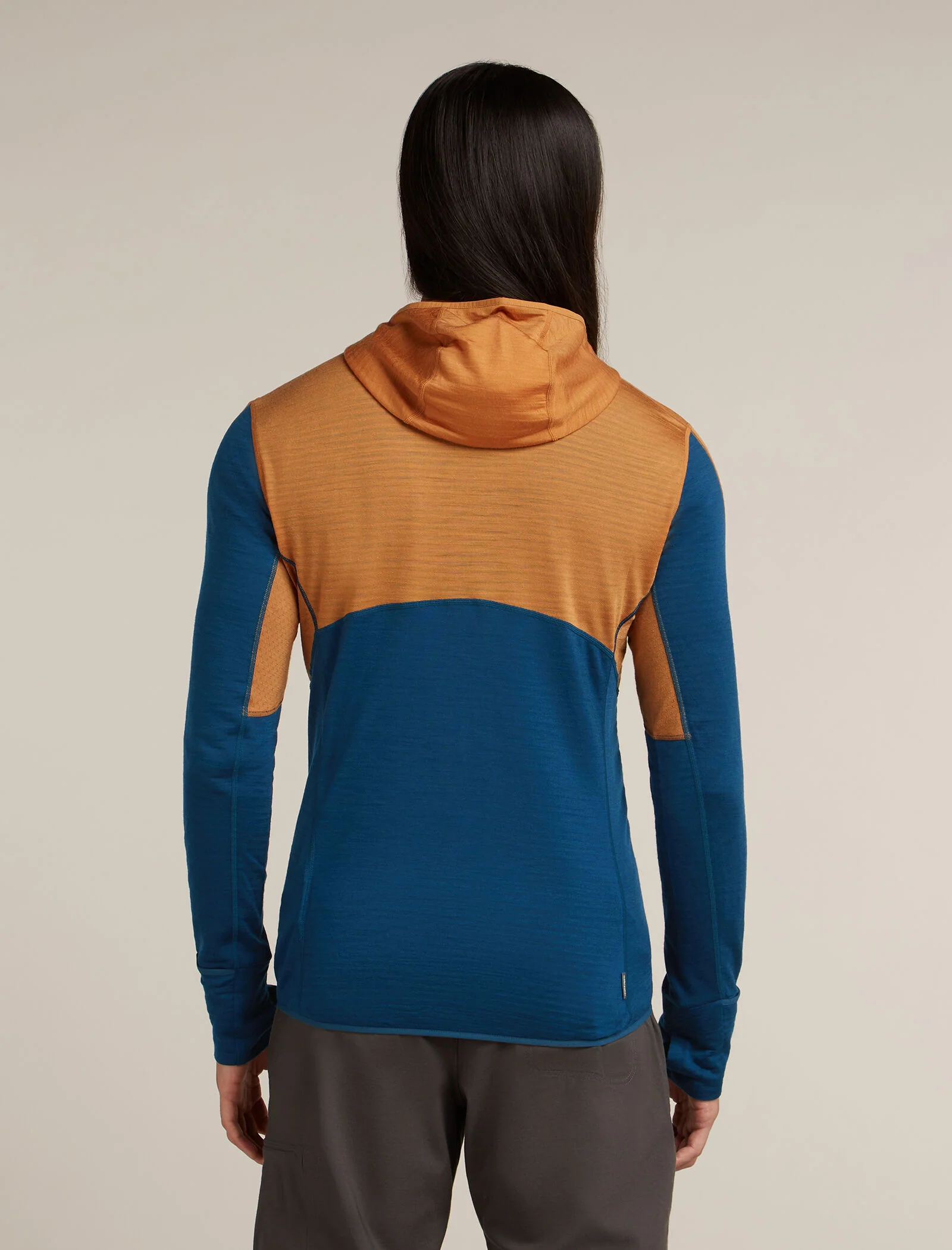 Men’s Merino Blend 200 Realfleece™ Descender Long Sleeve Zip Hoodie - Image 2
