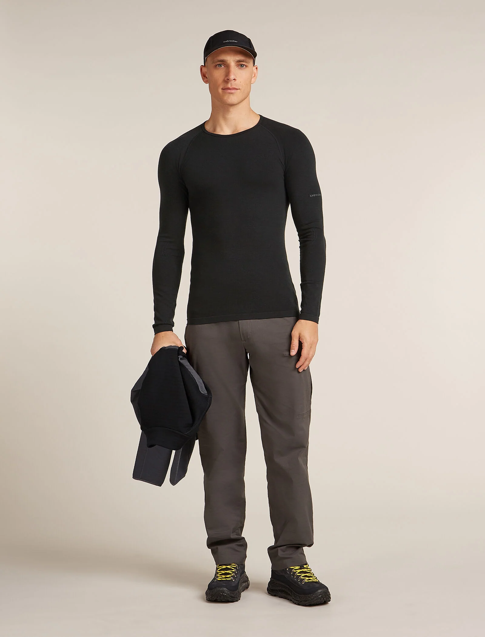 Men’s Merino Blend 260 ZoneKnit™ Seamless  Long Sleeve Crew Thermal Top - Image 4