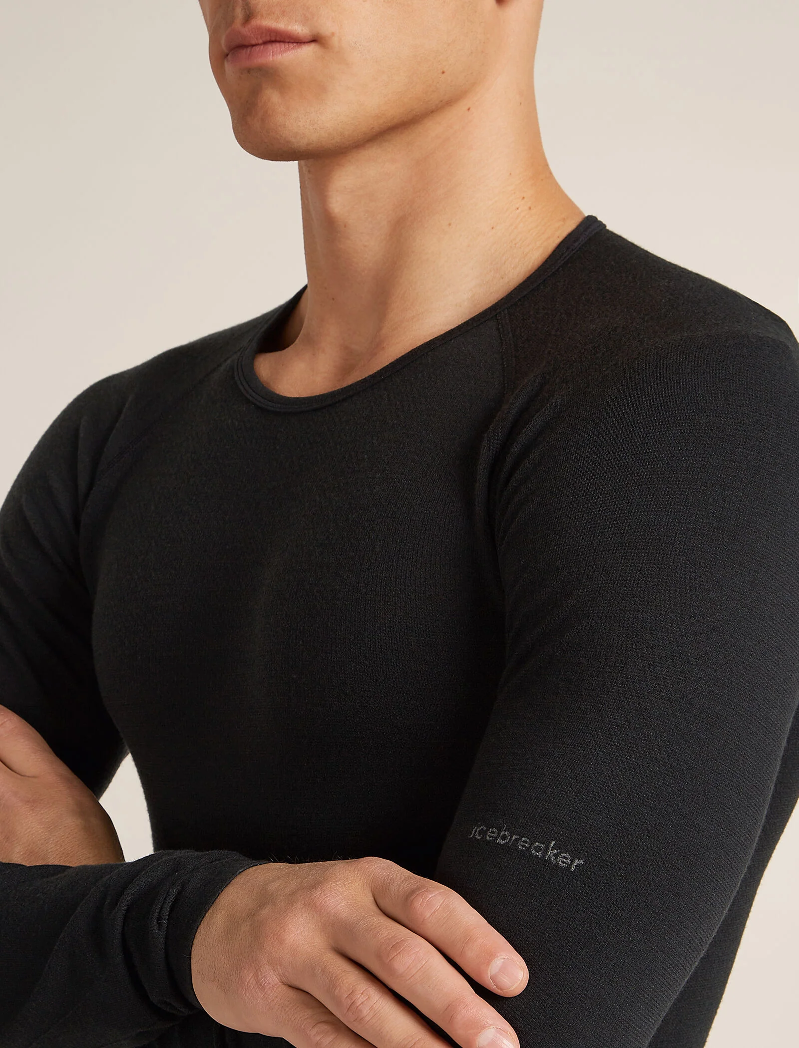 Men’s Merino Blend 260 ZoneKnit™ Seamless  Long Sleeve Crew Thermal Top - Image 5