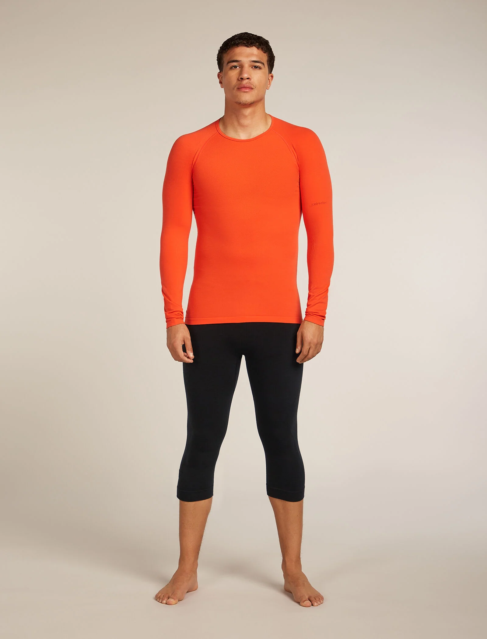 Men’s Merino Blend 260 ZoneKnit™ Seamless  Long Sleeve Crew Thermal Top - Image 3