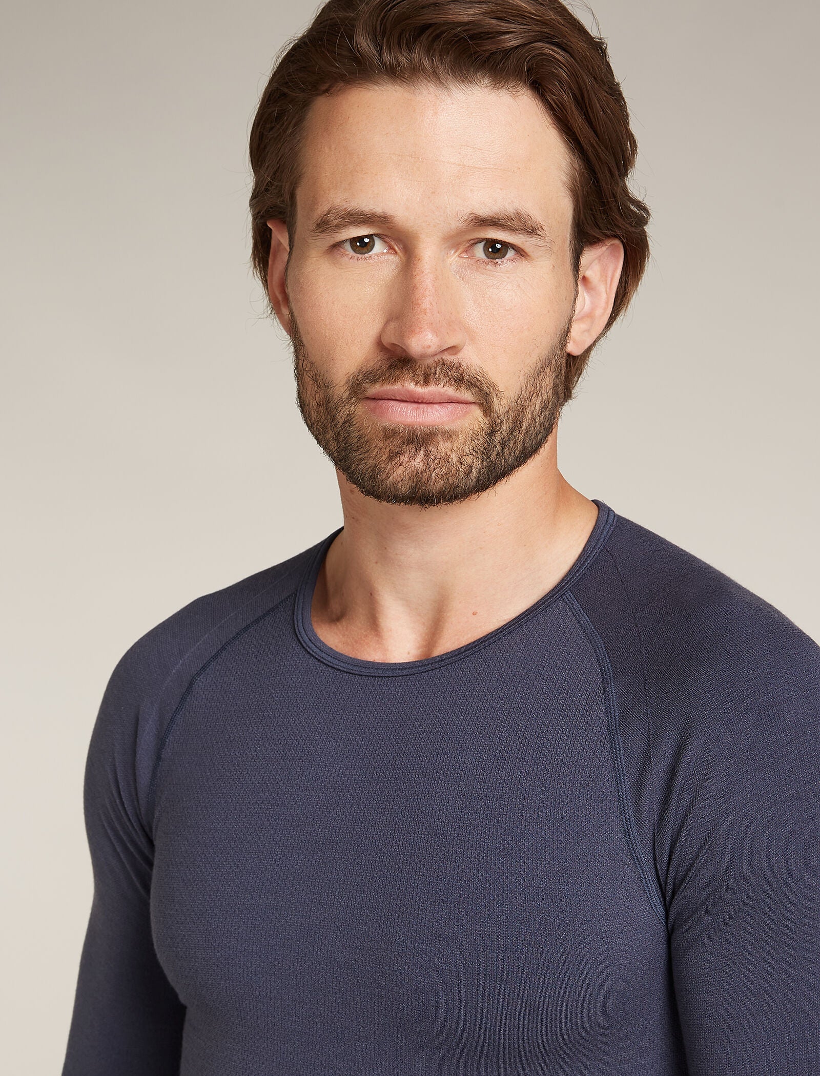 Men’s Merino Blend 260 ZoneKnit™ Seamless  Long Sleeve Crew Thermal Top - Image 7