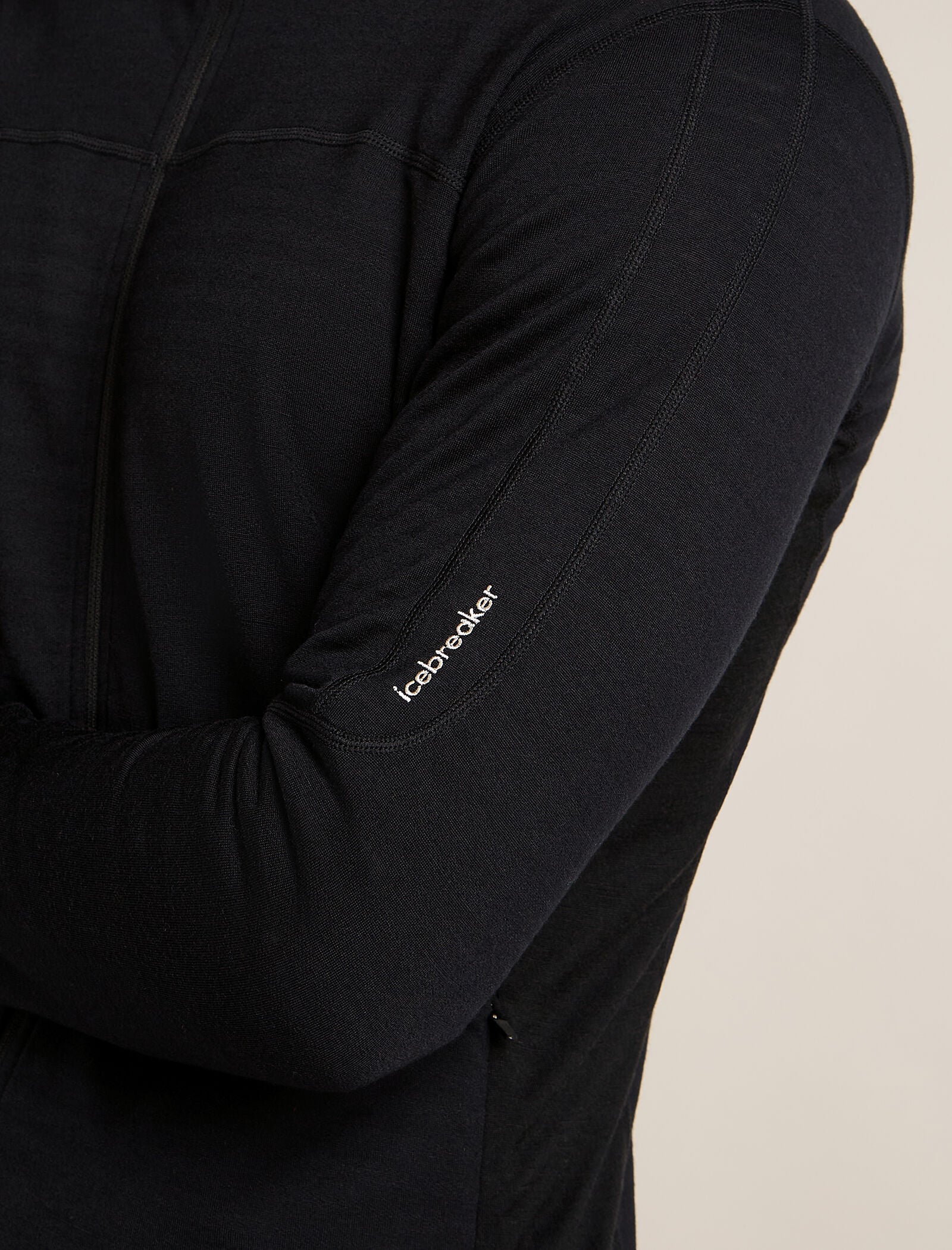 Men’s Merino Blend 300 RealFleece™ Descender Long Sleeve Zip Jacket - Image 5
