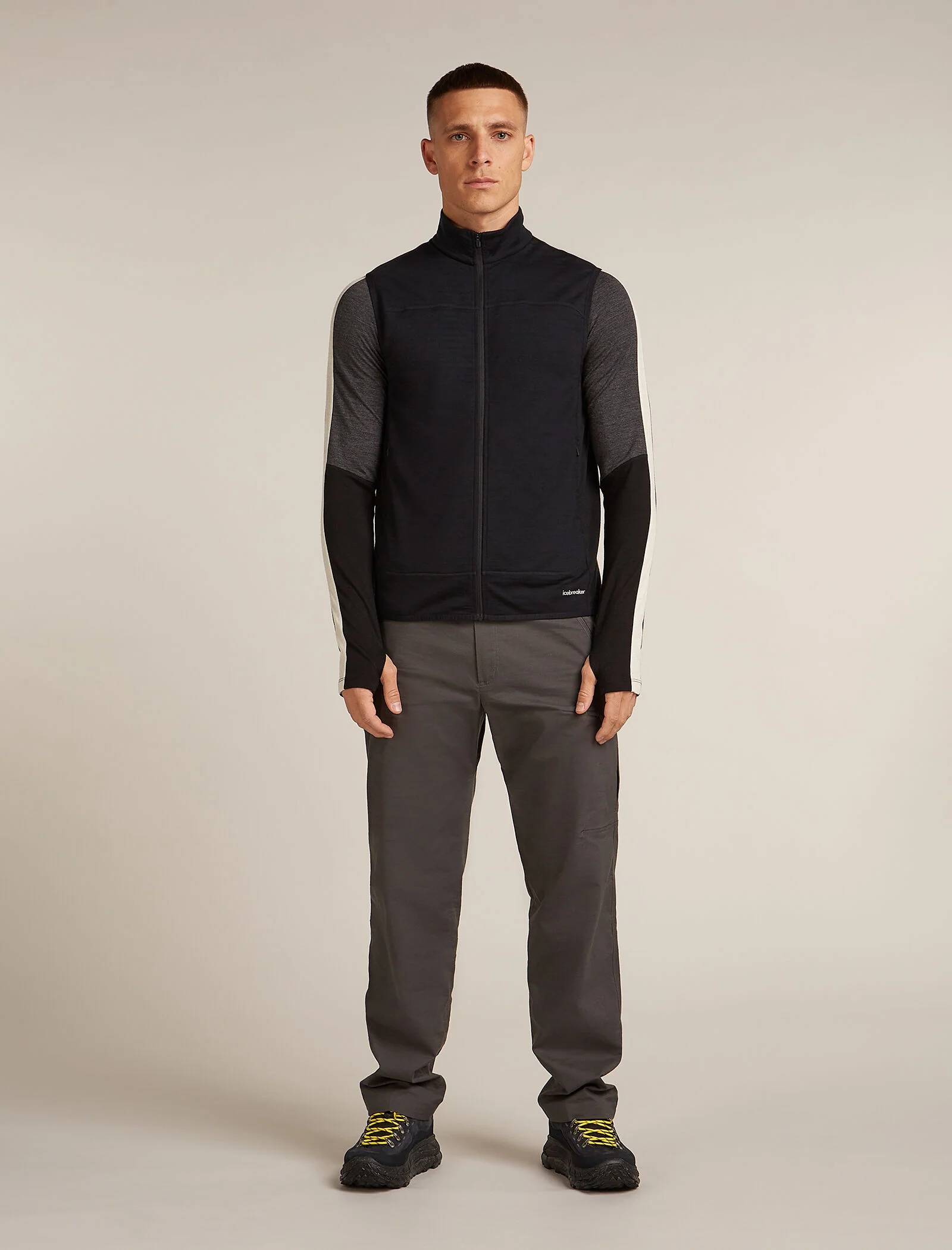 Men’s Merino Blend 300 RealFleece™ Descender Vest - Image 3