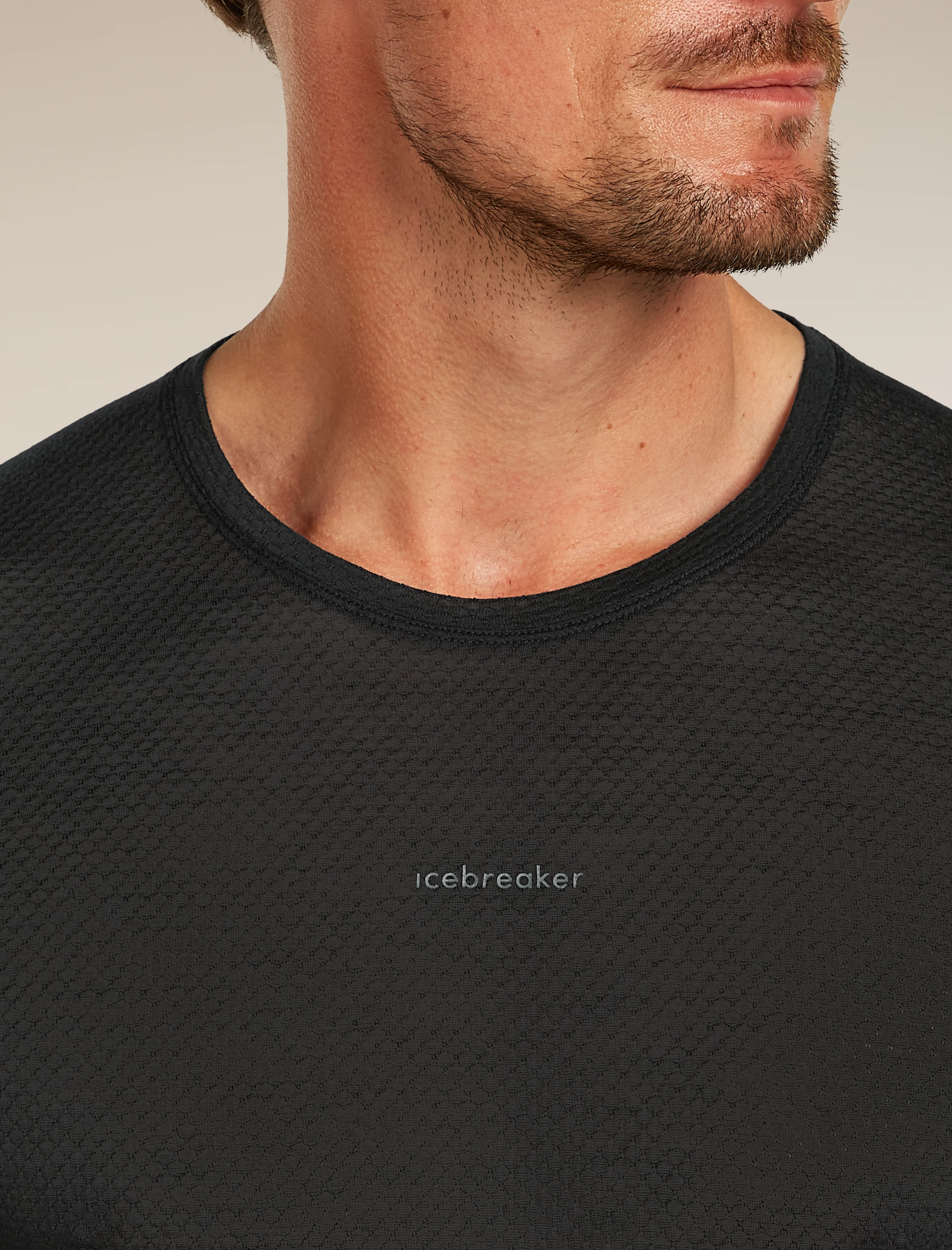 Men’s Merino Blend 75 Cool-Lite™ Featherlight™ Long Sleeve Crew Thermal Top - Image 6