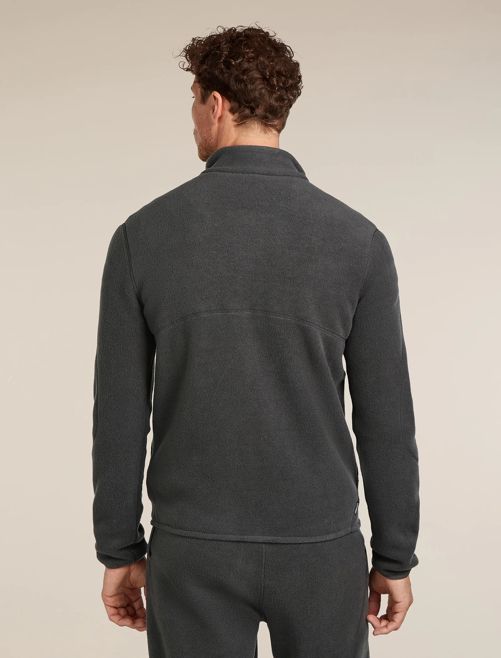Men’s Merino Blend 800 RealFleece™ Classic Pile Long Sleeve Zip Jacket - Image 2