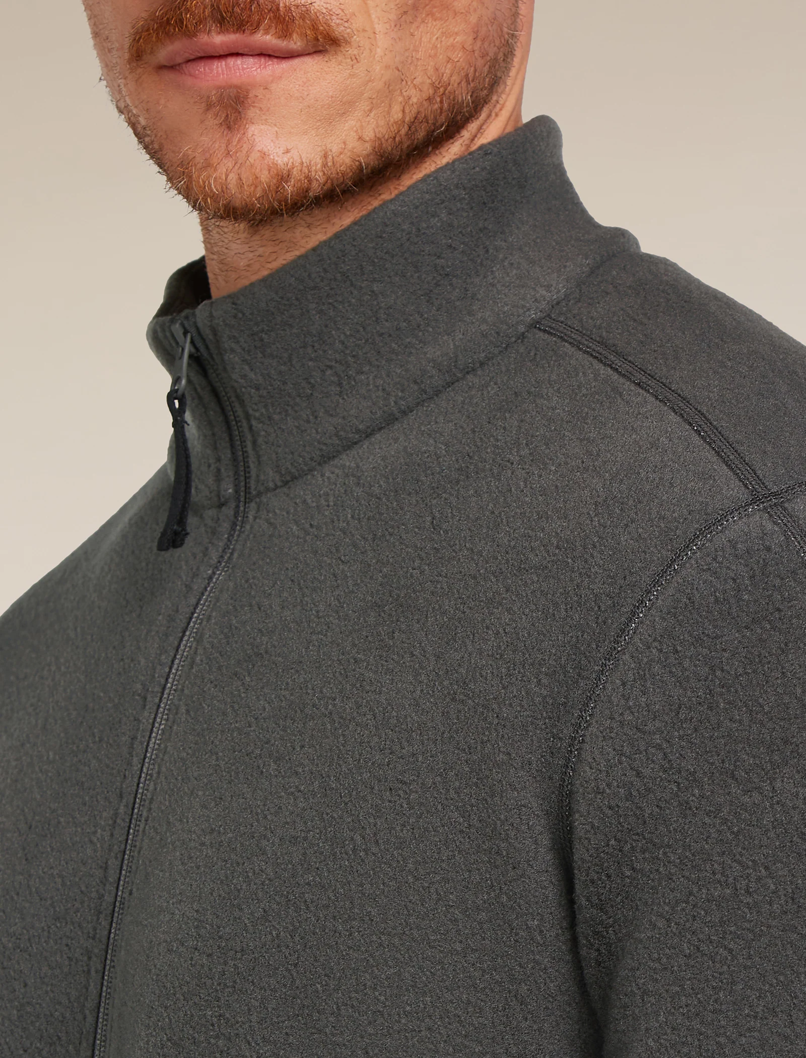 Men’s Merino Blend 800 RealFleece™ Classic Pile Long Sleeve Zip Jacket - Image 5