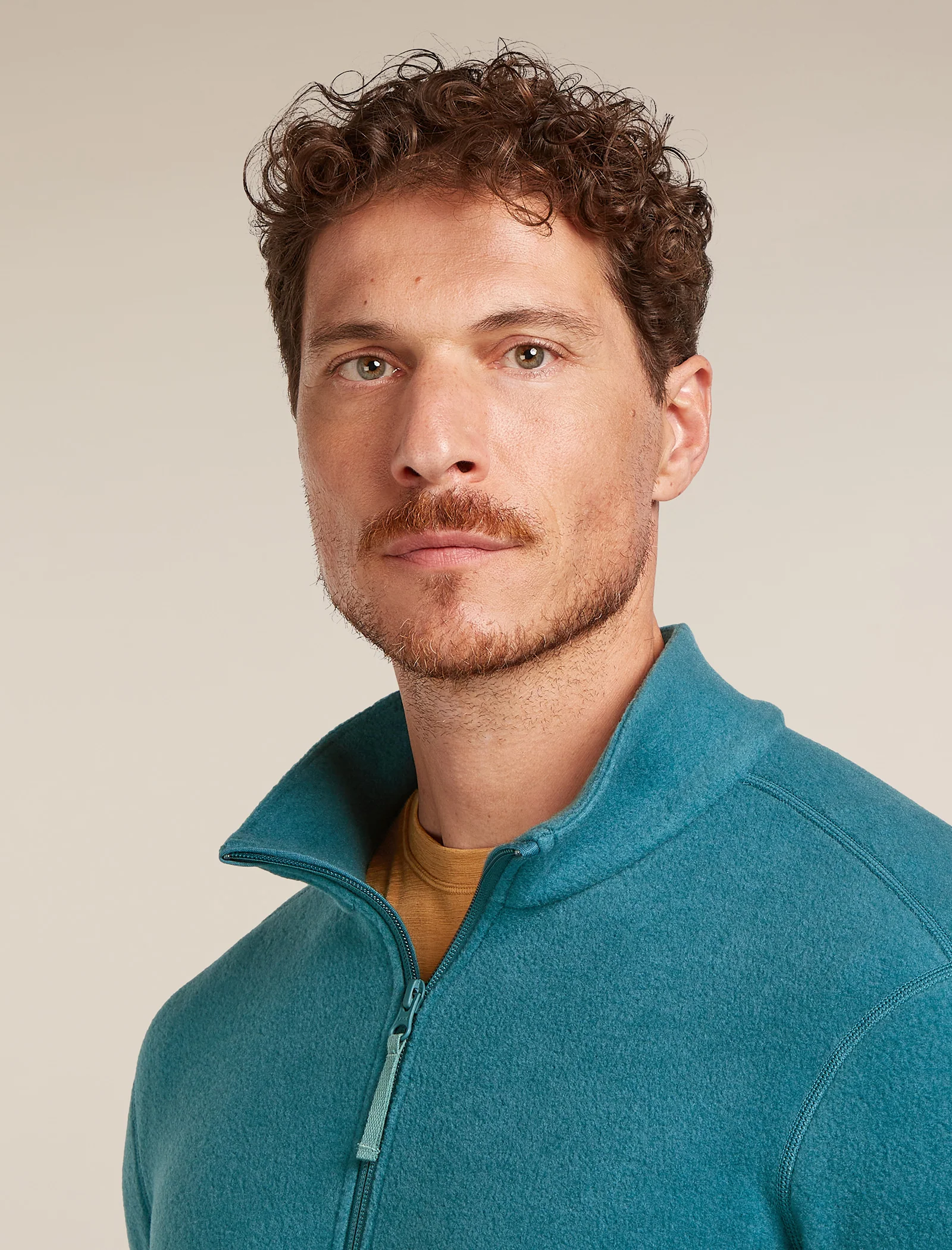 Men’s Merino Blend 800 RealFleece™ Classic Pile Long Sleeve Zip Jacket - Image 5