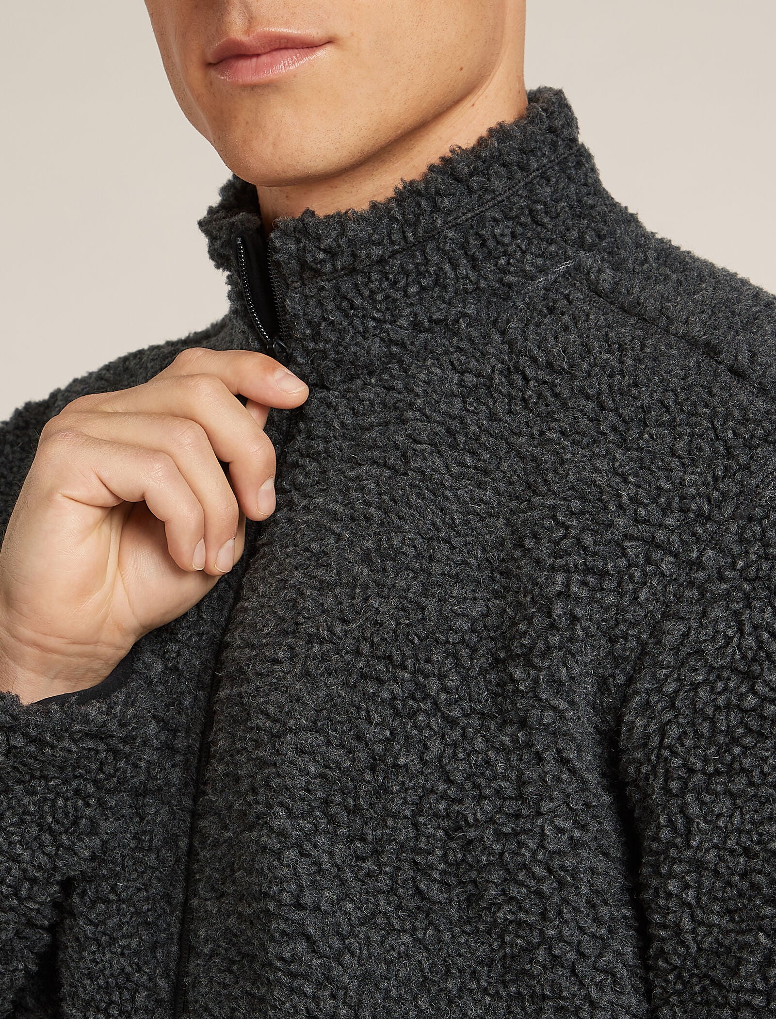 Men’s Merino Blend 960 RealFleece™ High Pile Long Sleeve Zip Jacket - Image 6