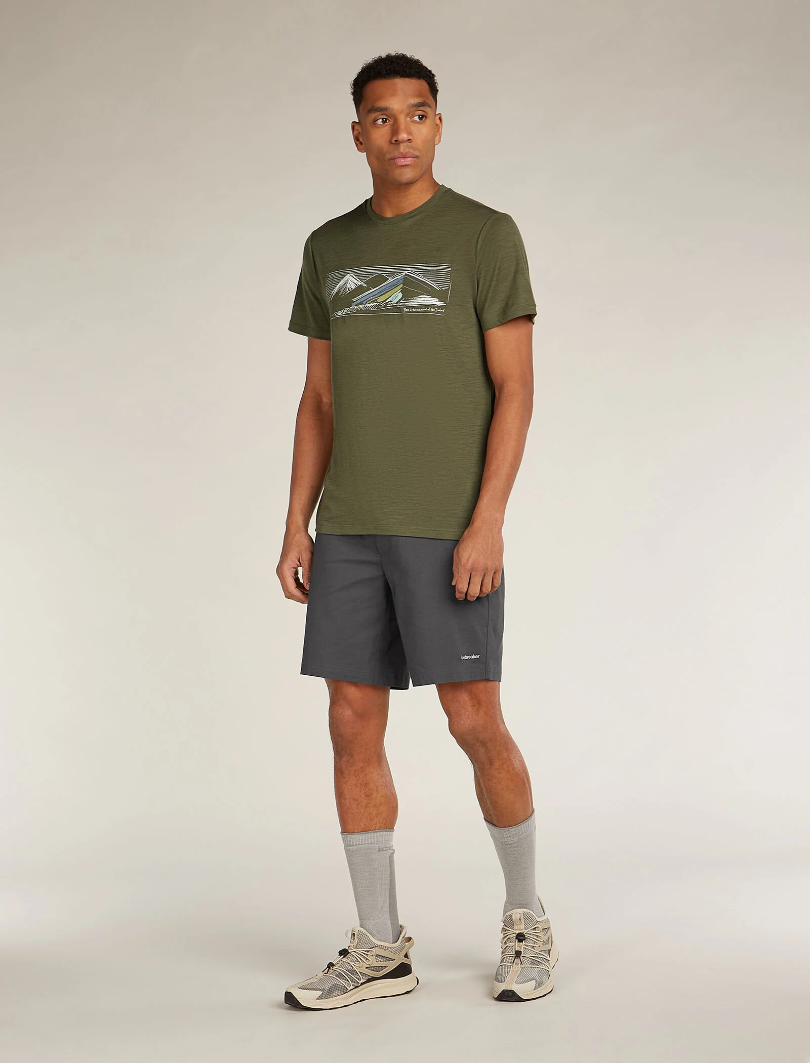 Men’s Merino Blend Elevation Stretch 9" Shorts - Image 3