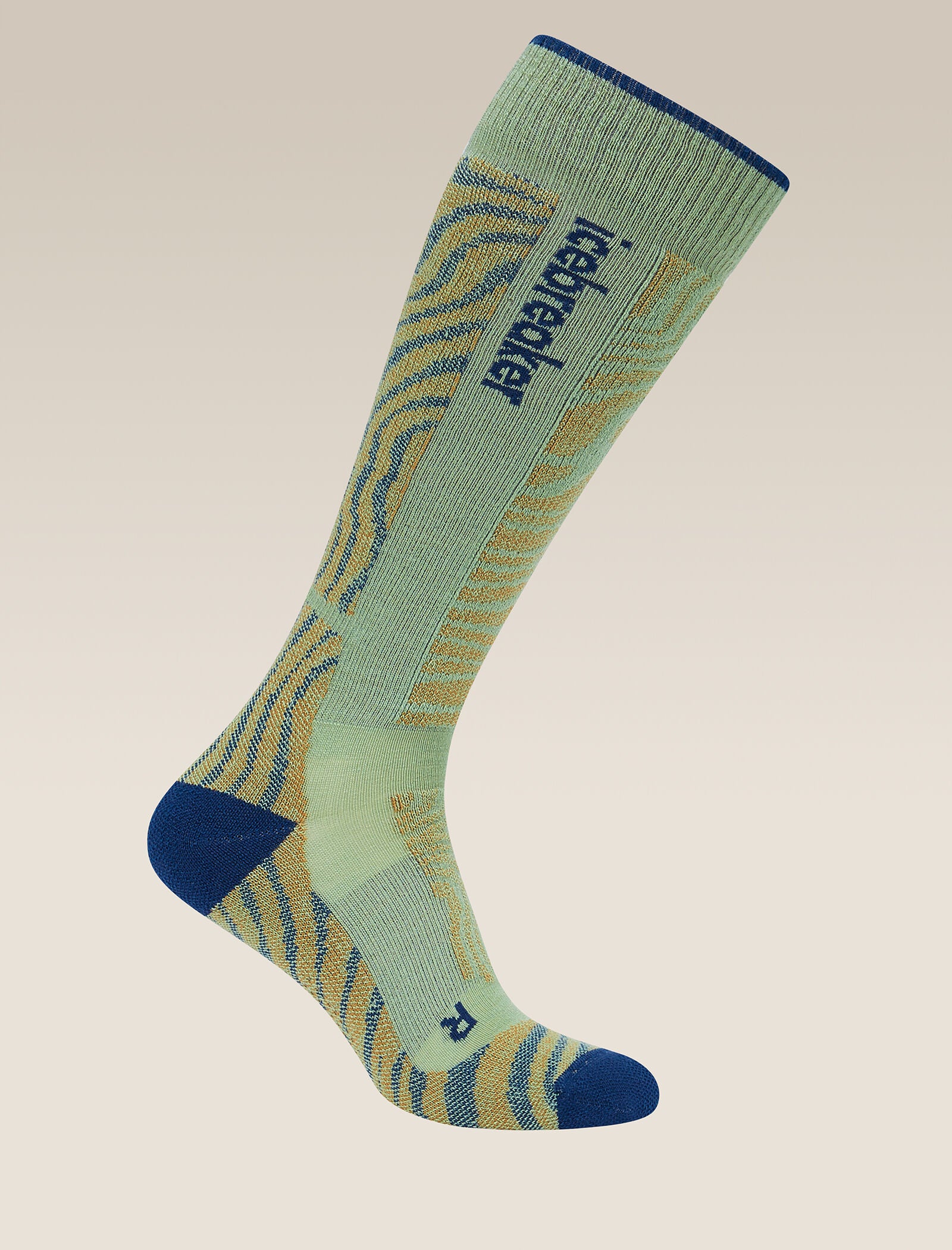 Men’s Merino Blend Ski+ Medium Over The Calf Mountain Contour Socks - Image 4