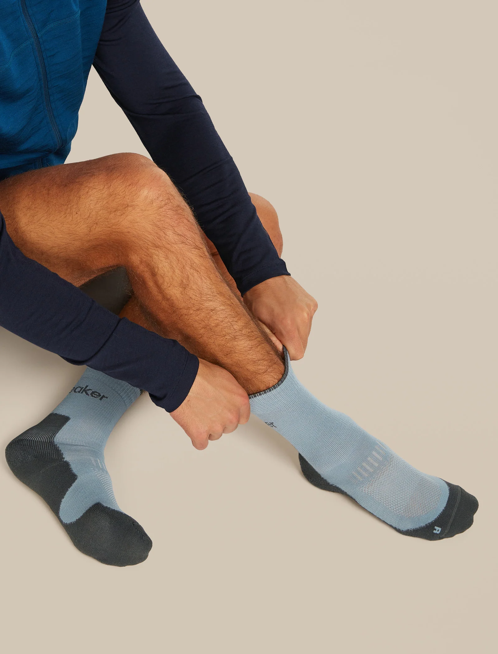 Men’s Merino Hike+ Light Crew - Image 2