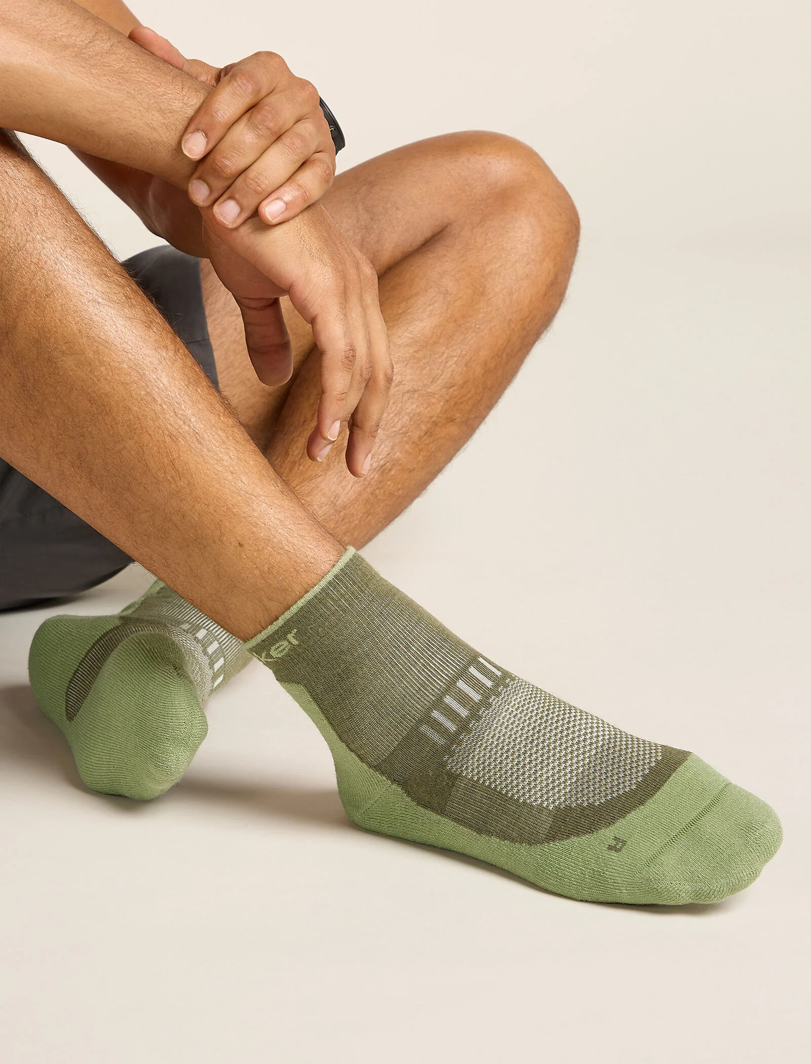 Men’s Merino Hike+ Light Mini Socks - Image 2