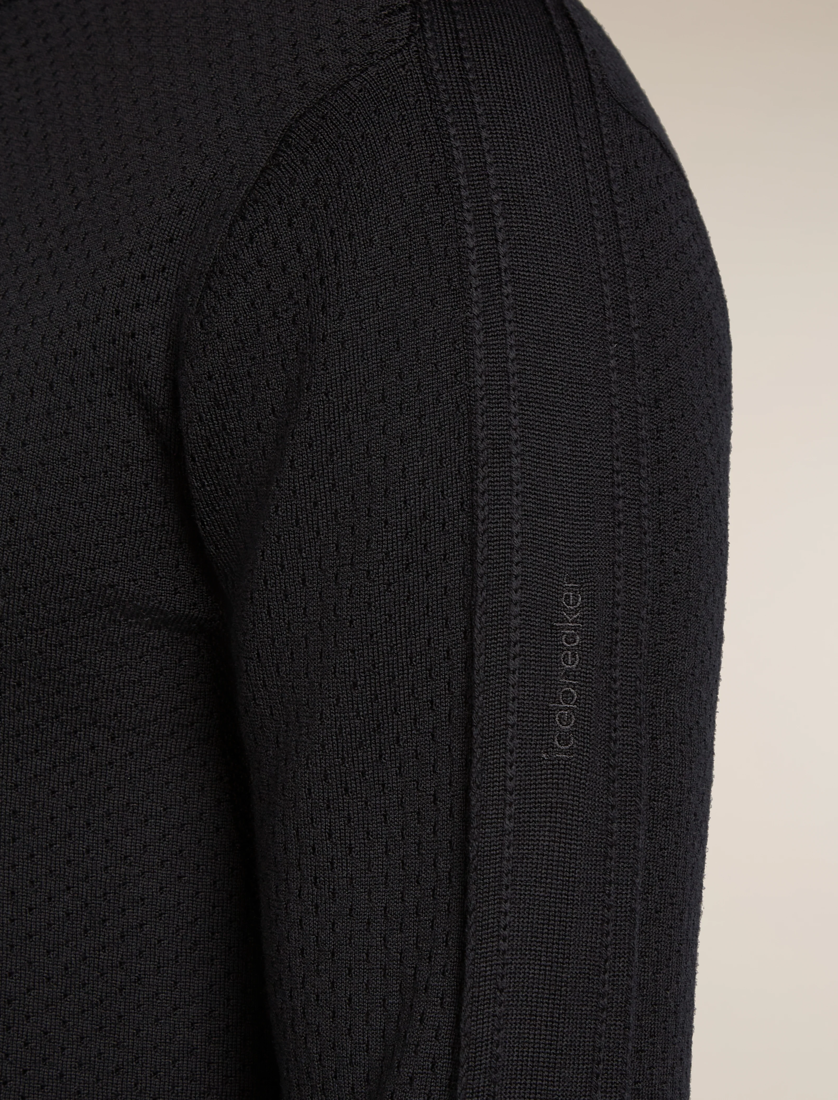 Men’s Merino icebreaker Anniversary Original Long Sleeve Half Zip Top - Image 6