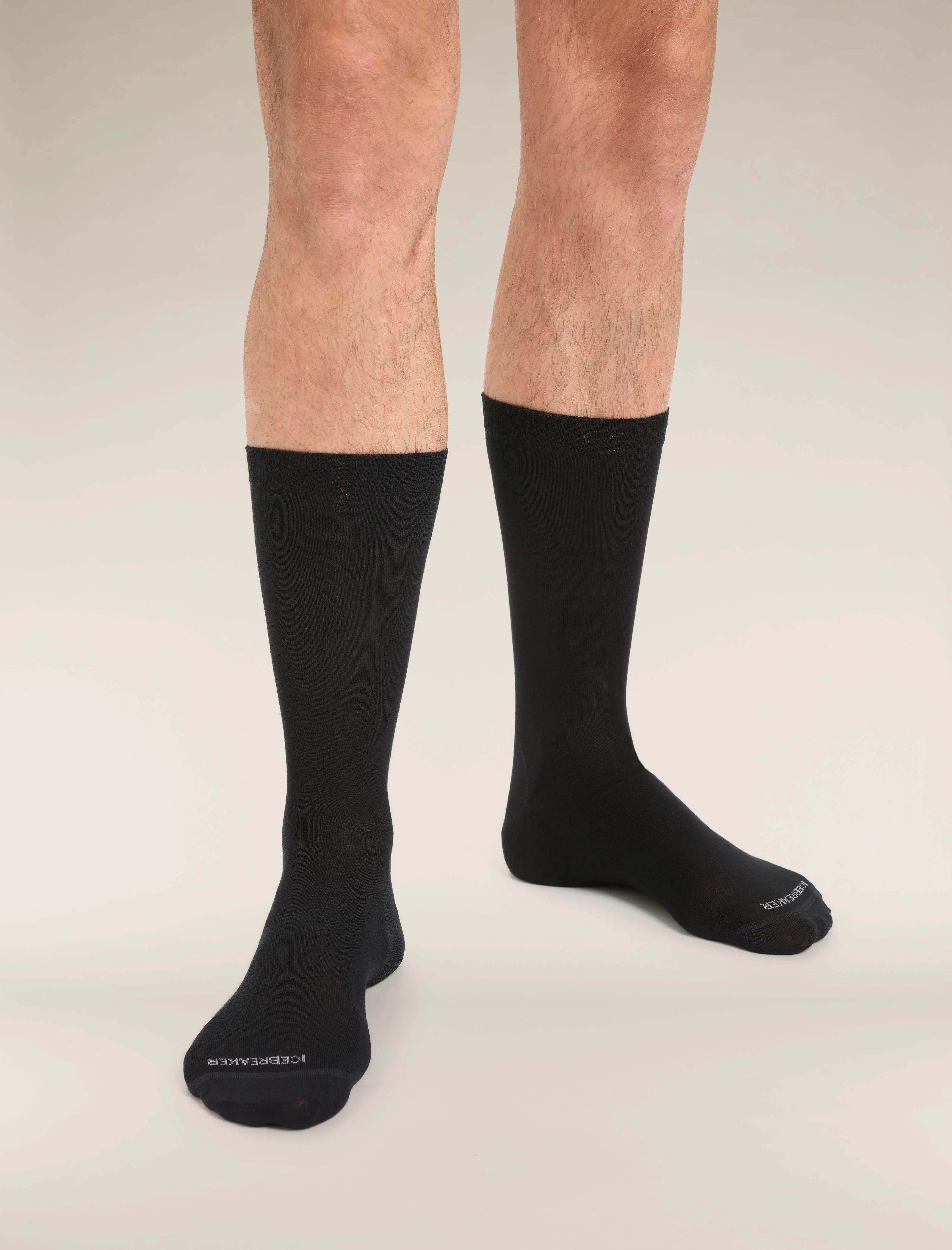 Men’s Merino Lifestyle Fine Gauge Crew Socks