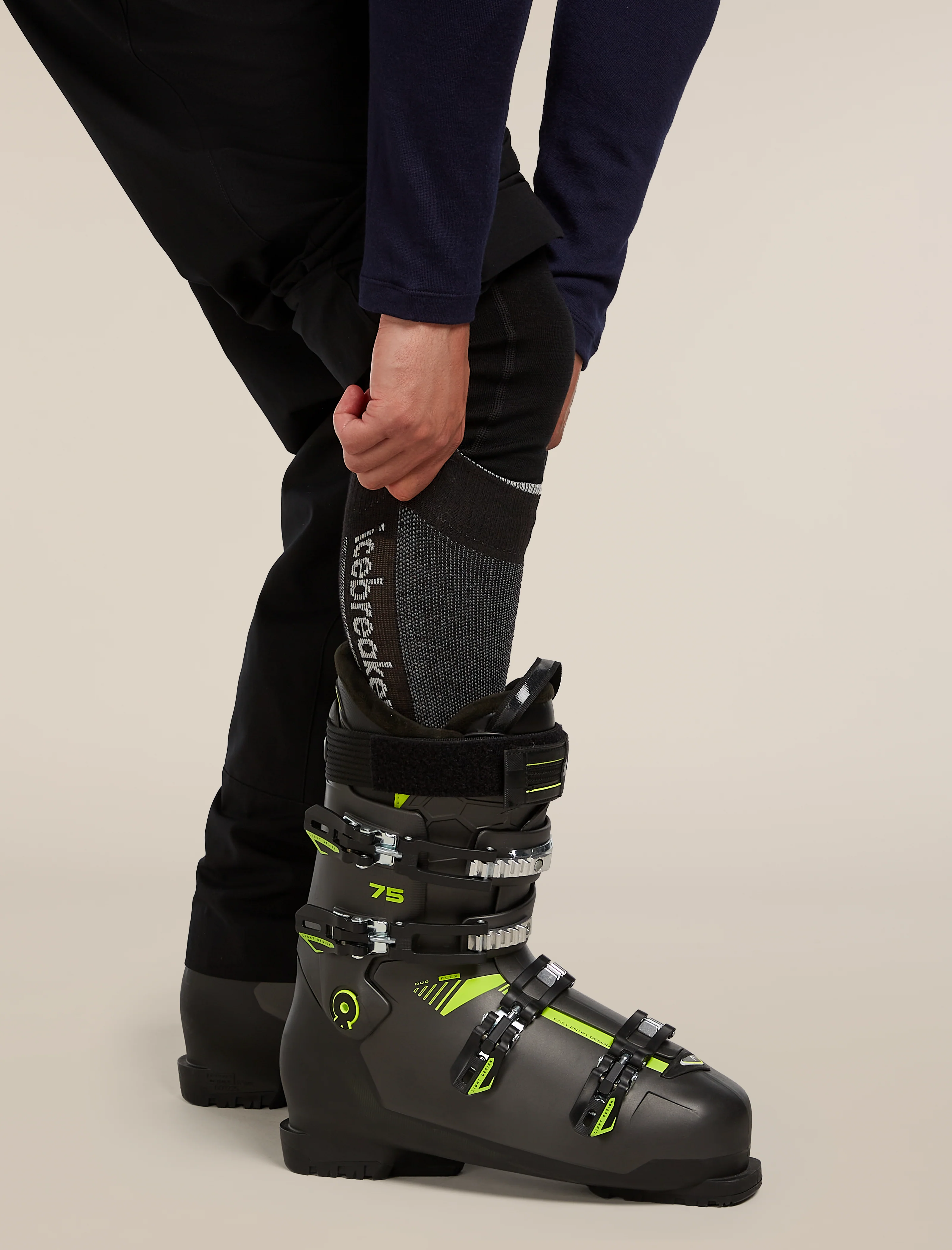 Men’s Merino Ski+ Light Over The Calf Socks - Image 3