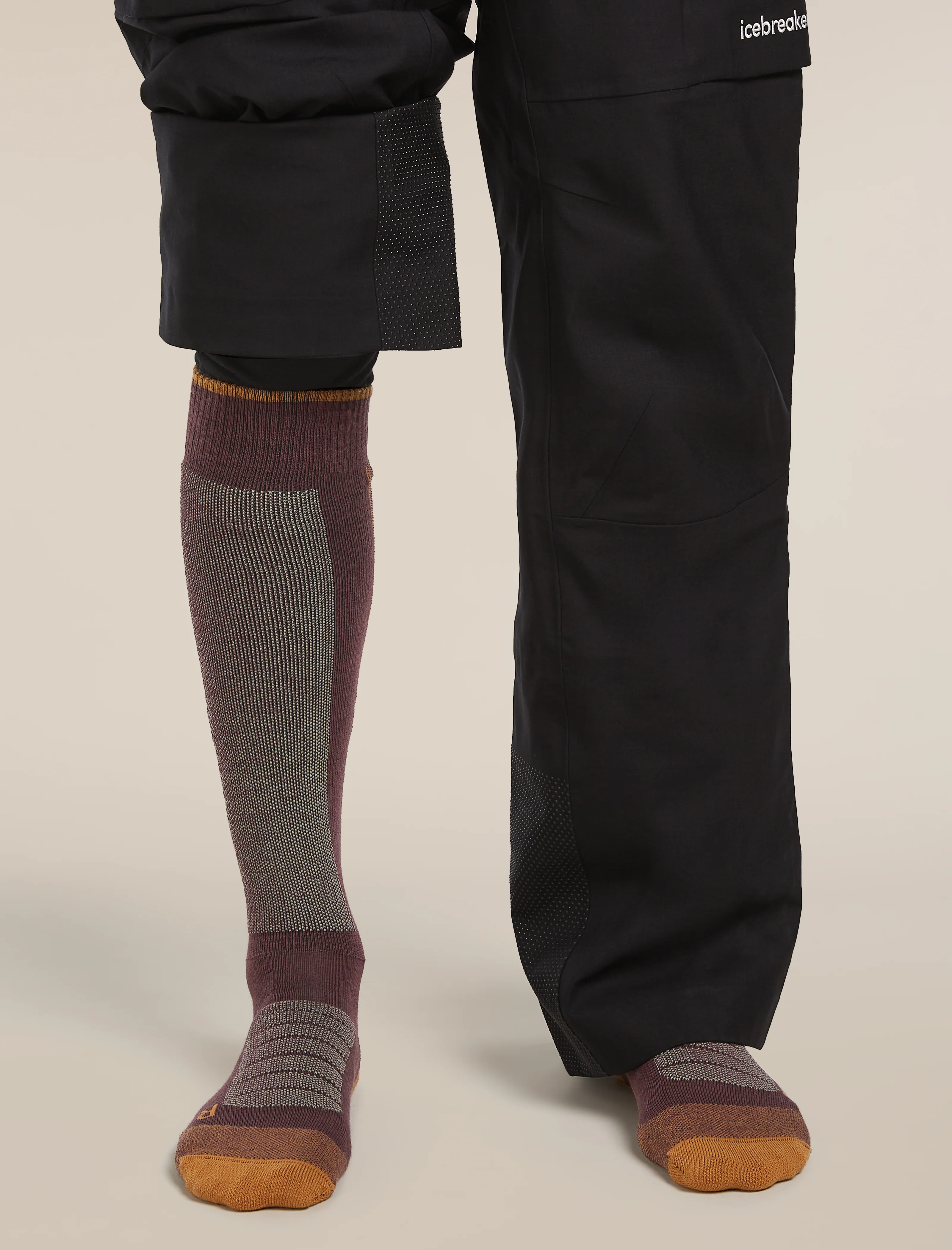 Men’s Merino Ski+ Medium Over The Calf Socks - Image 3