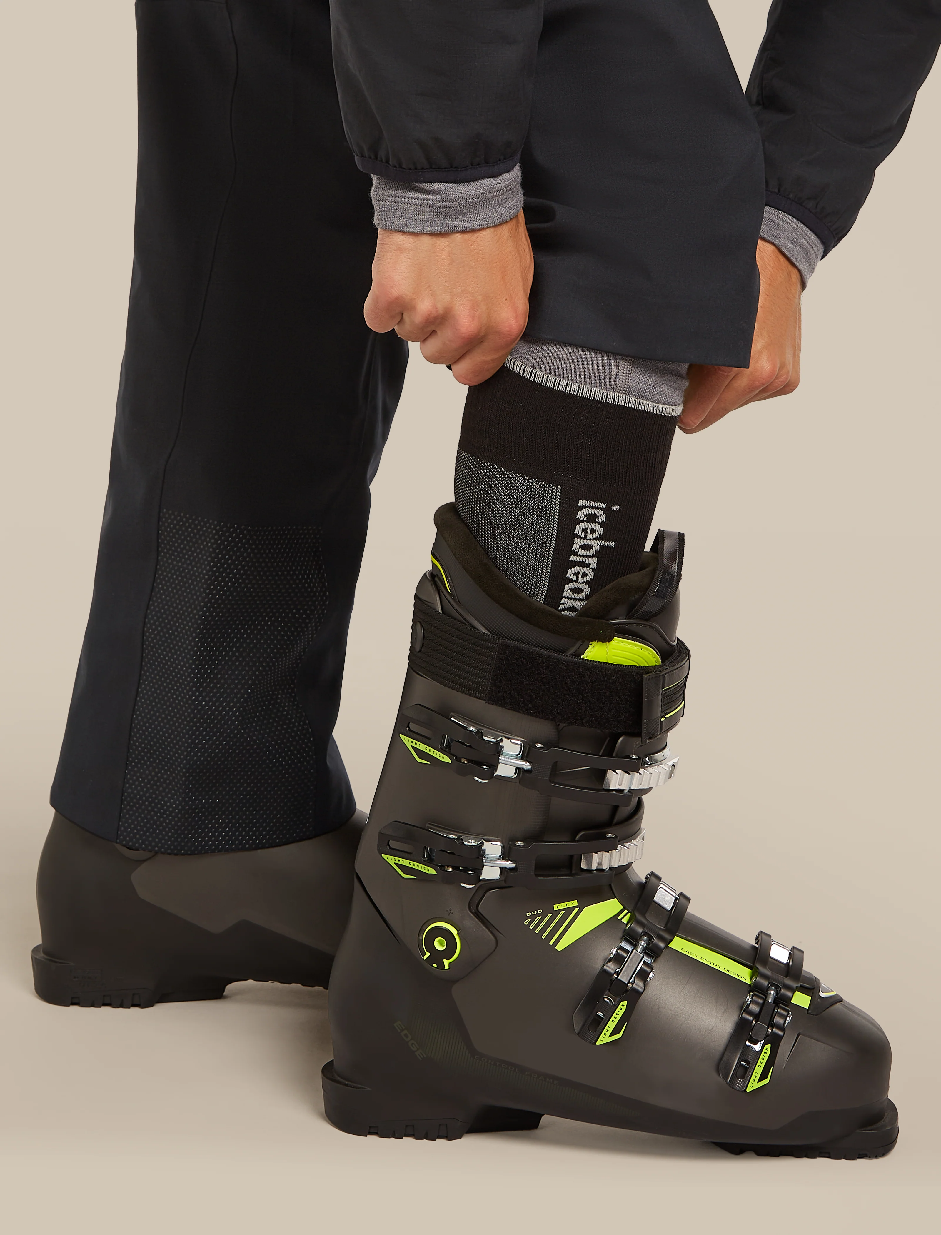 Men’s Merino Ski+ Ultralight Over The Calf Socks - Image 3